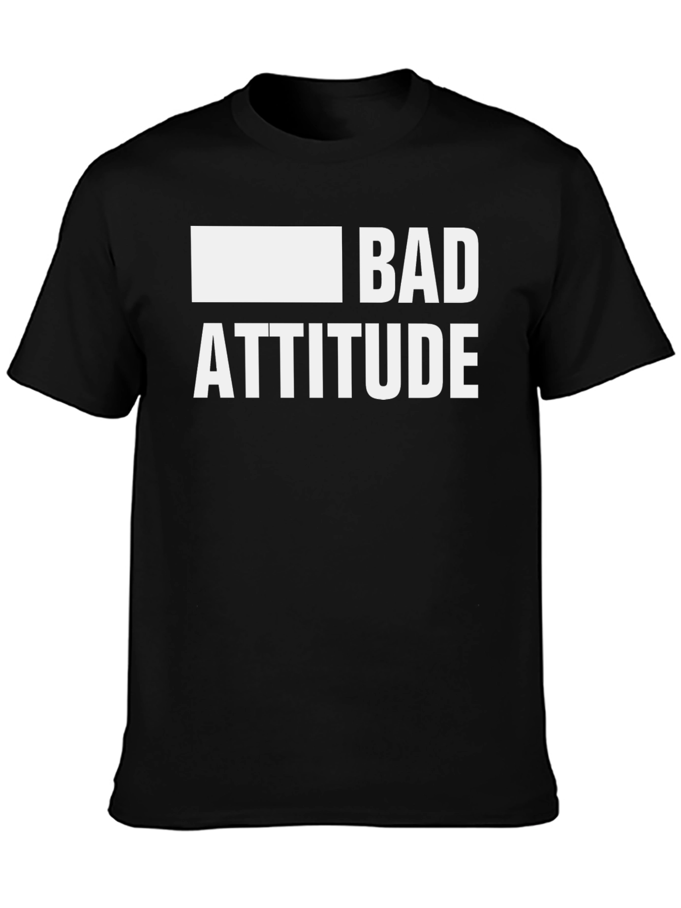 Bad Attitude Graphic Tee - Bold Statement T-Shirt