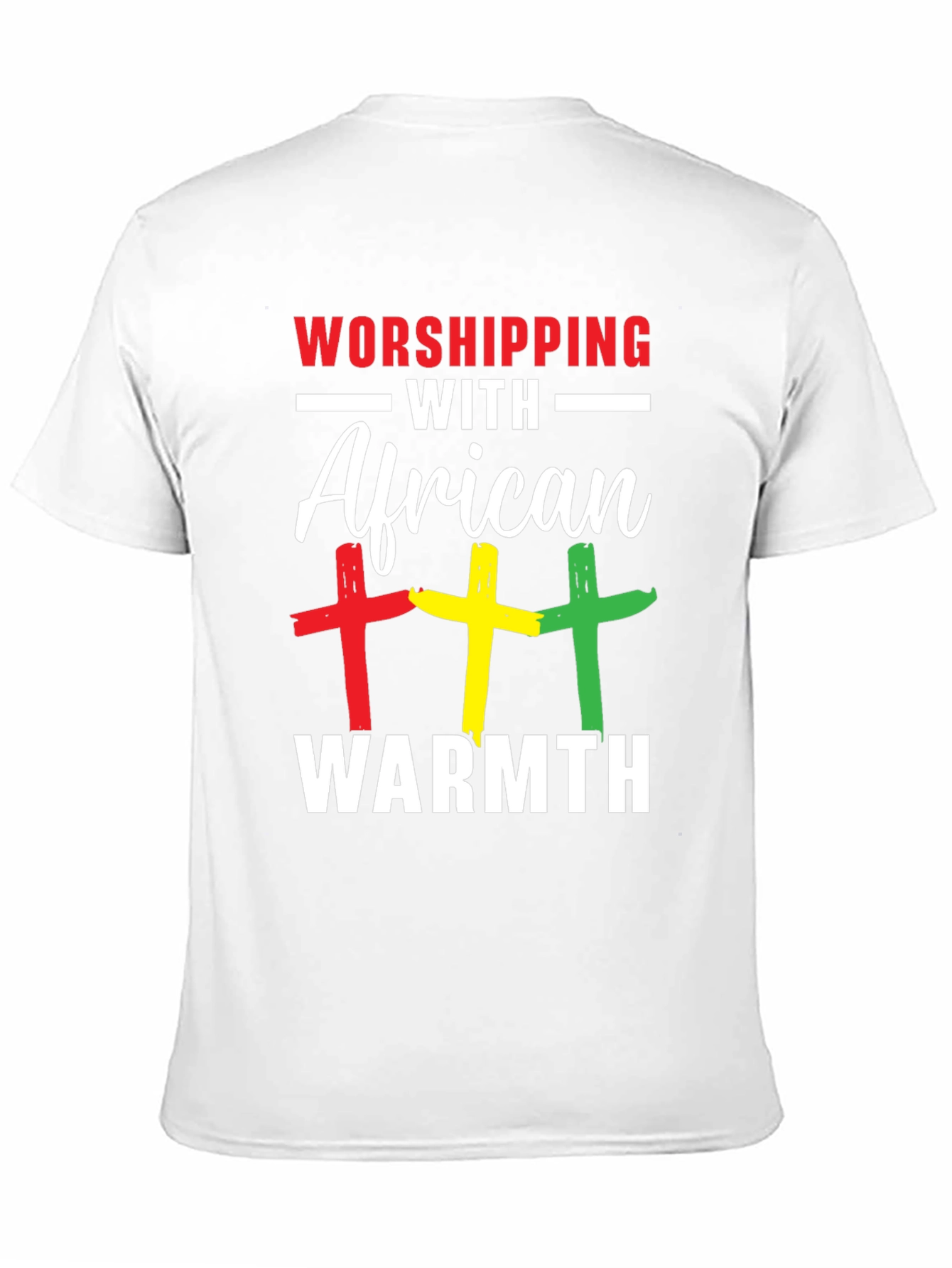 Worshipping with African Warmth Graphic Tee
