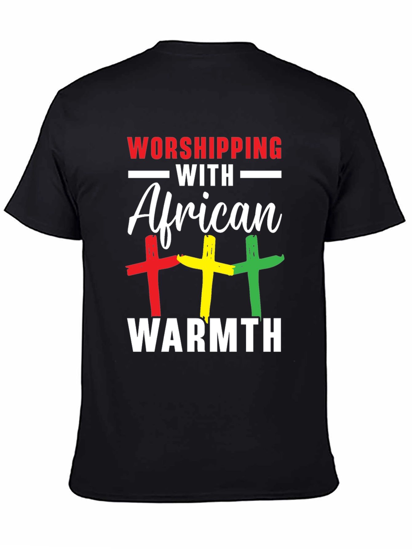 Worshipping with African Warmth Graphic Tee
