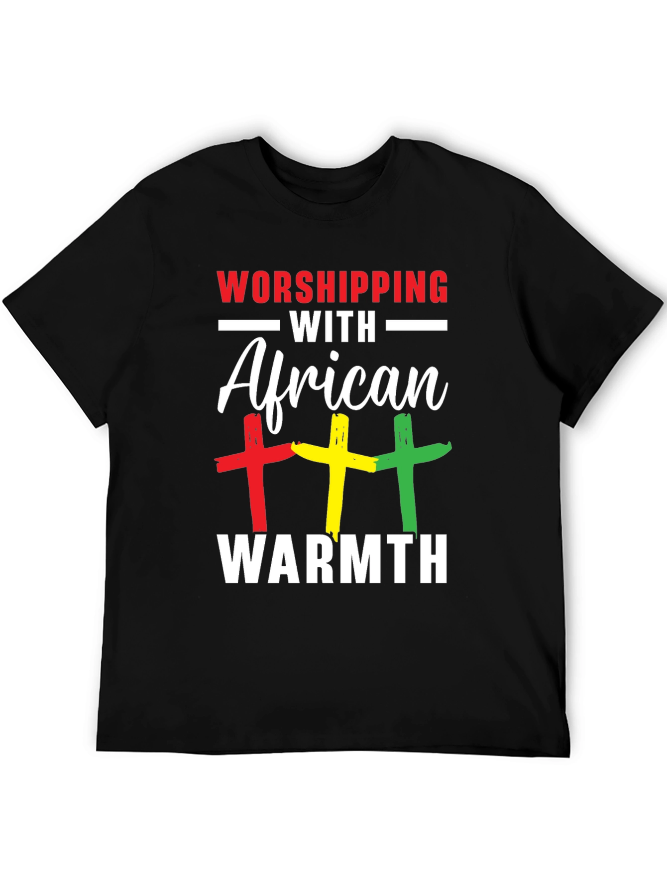 Worshipping with African Warmth Graphic Tee