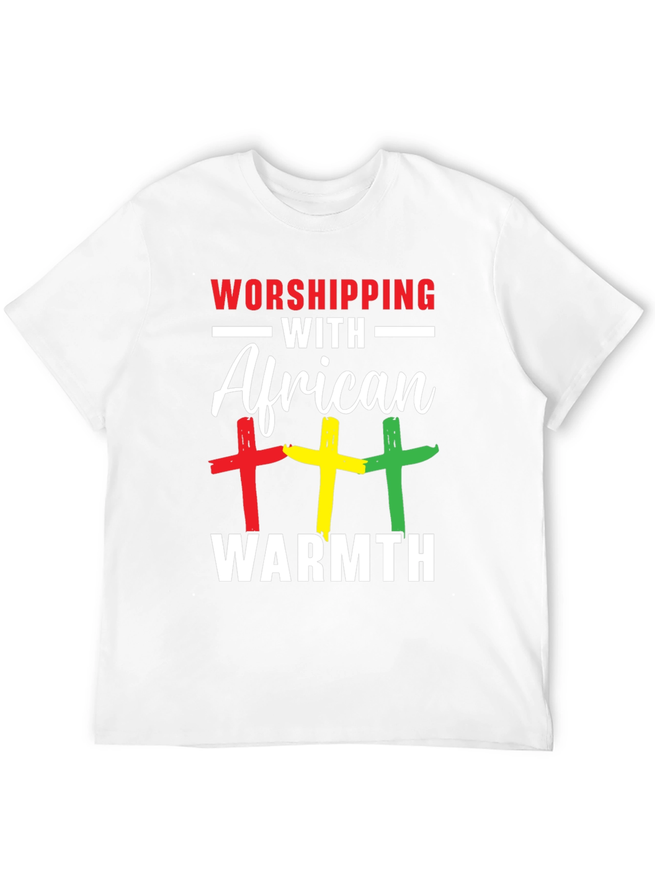 Worshipping with African Warmth Graphic Tee