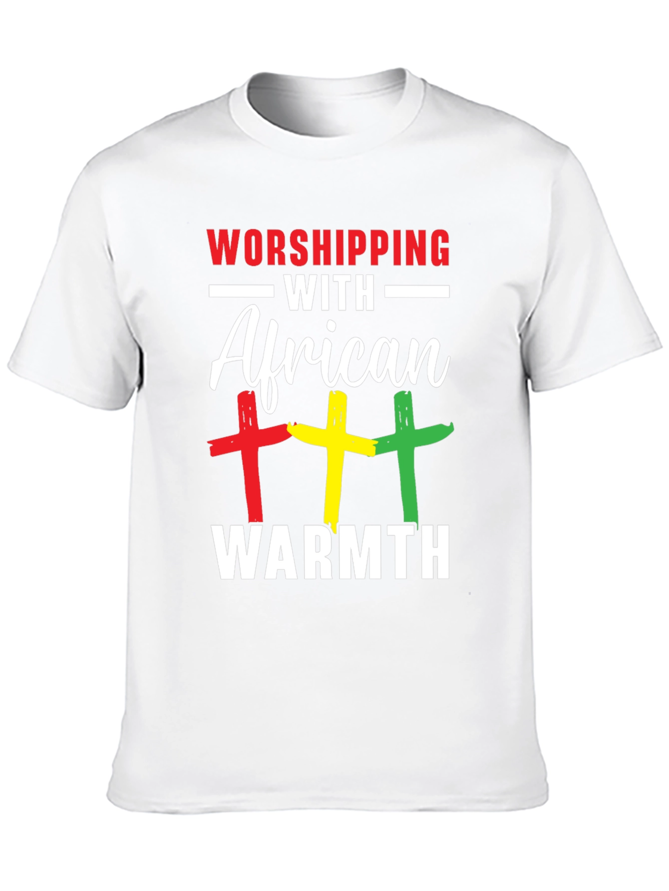 Worshipping with African Warmth Graphic Tee