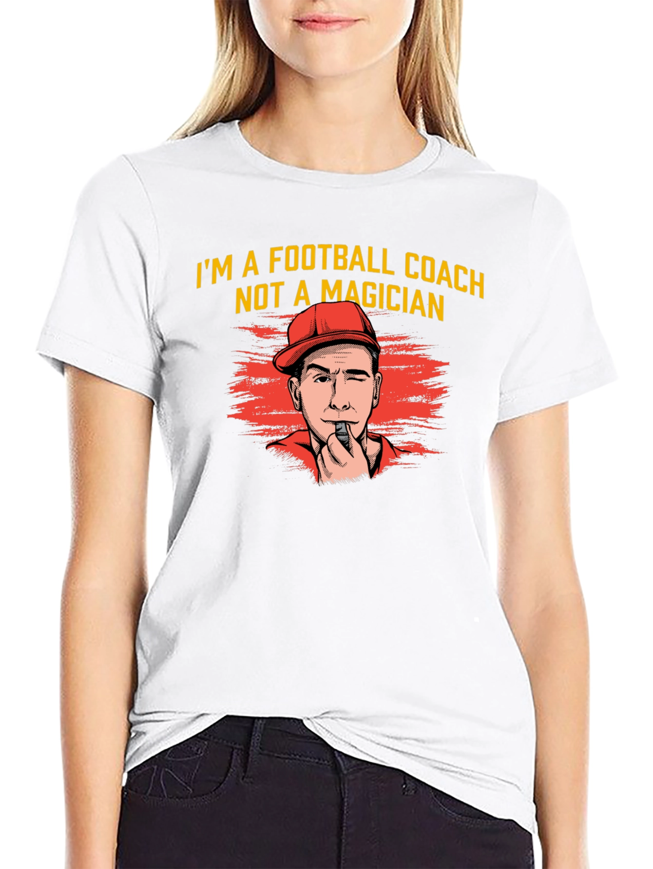 Football Coach Graphic T-Shirt