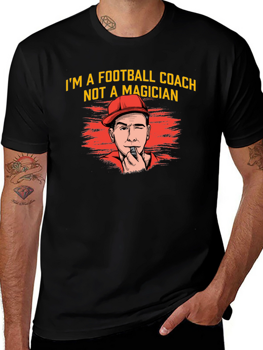 Football Coach Graphic T-Shirt