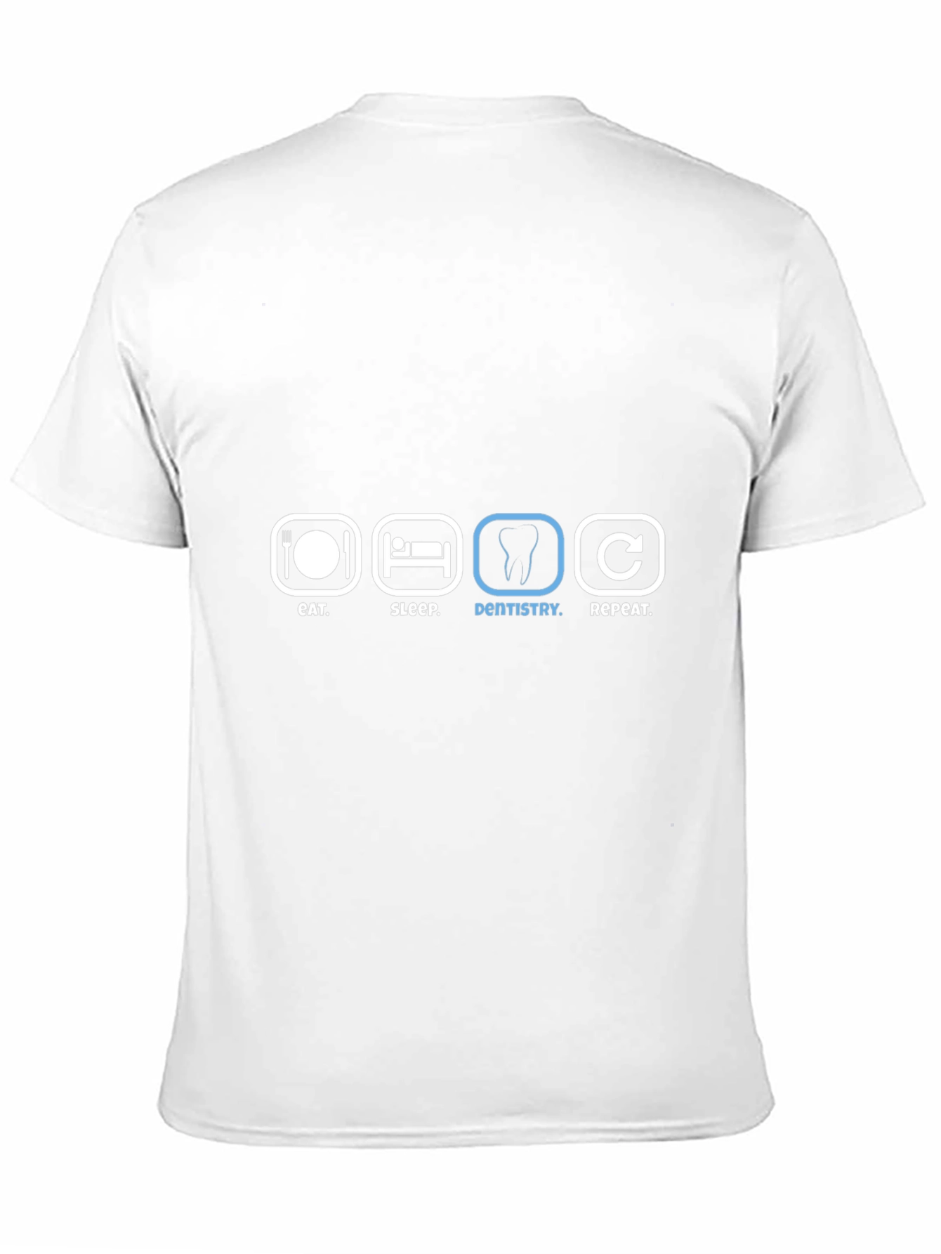 Eat Sleep Dentistry Repeat Black T-Shirt