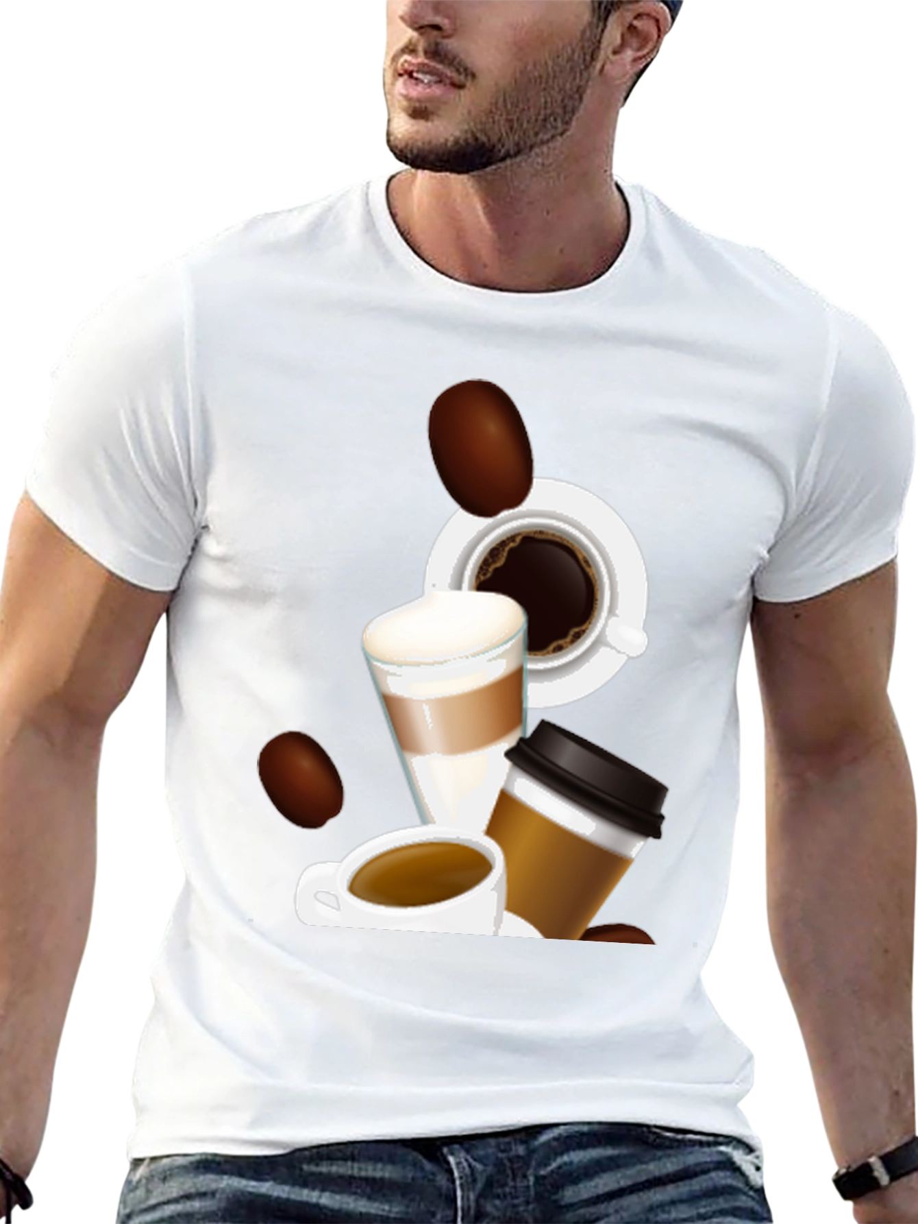 Coffee Lover T-Shirt - Brewtiful Design!