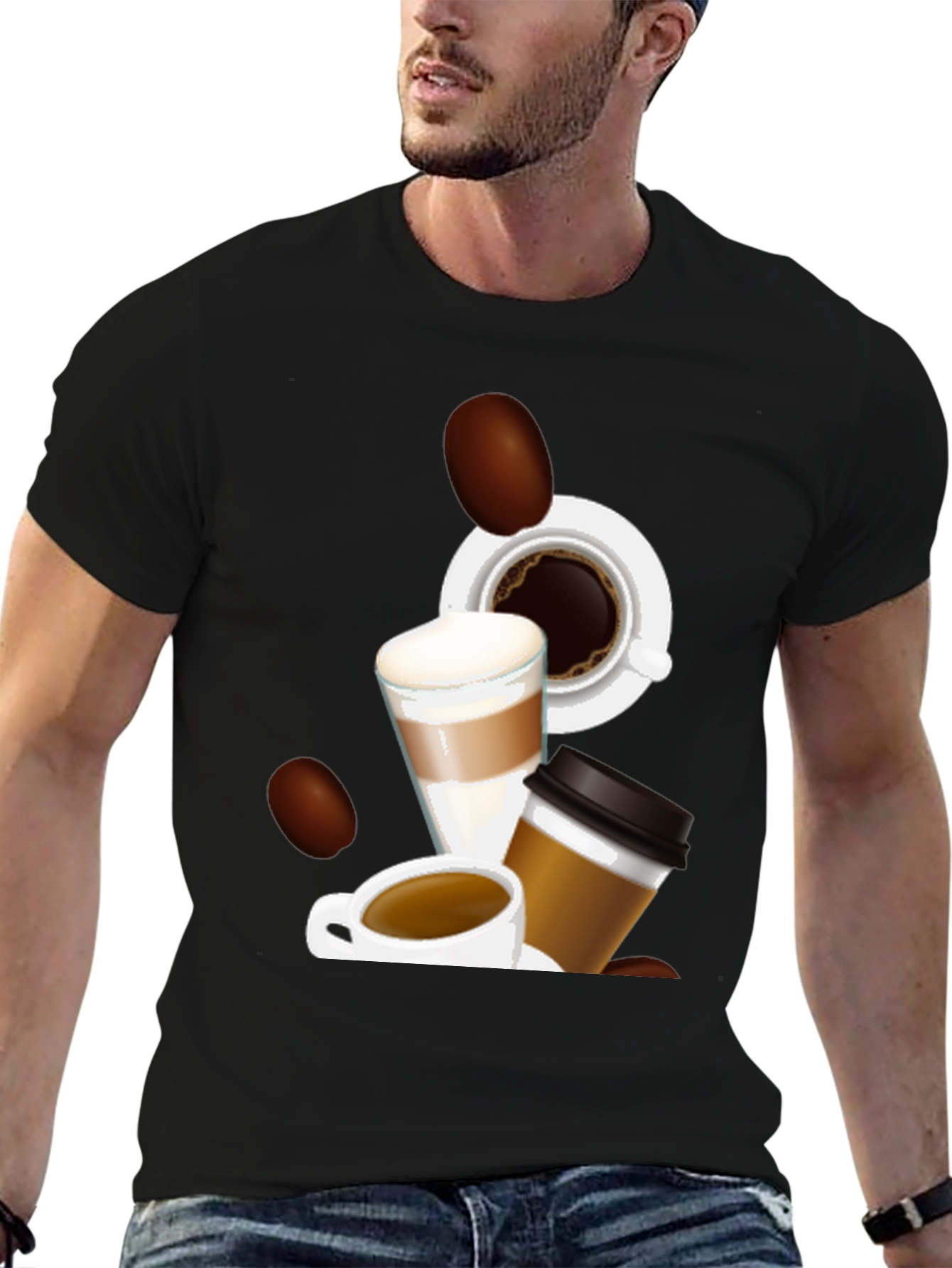 Coffee Lover T-Shirt - Brewtiful Design!
