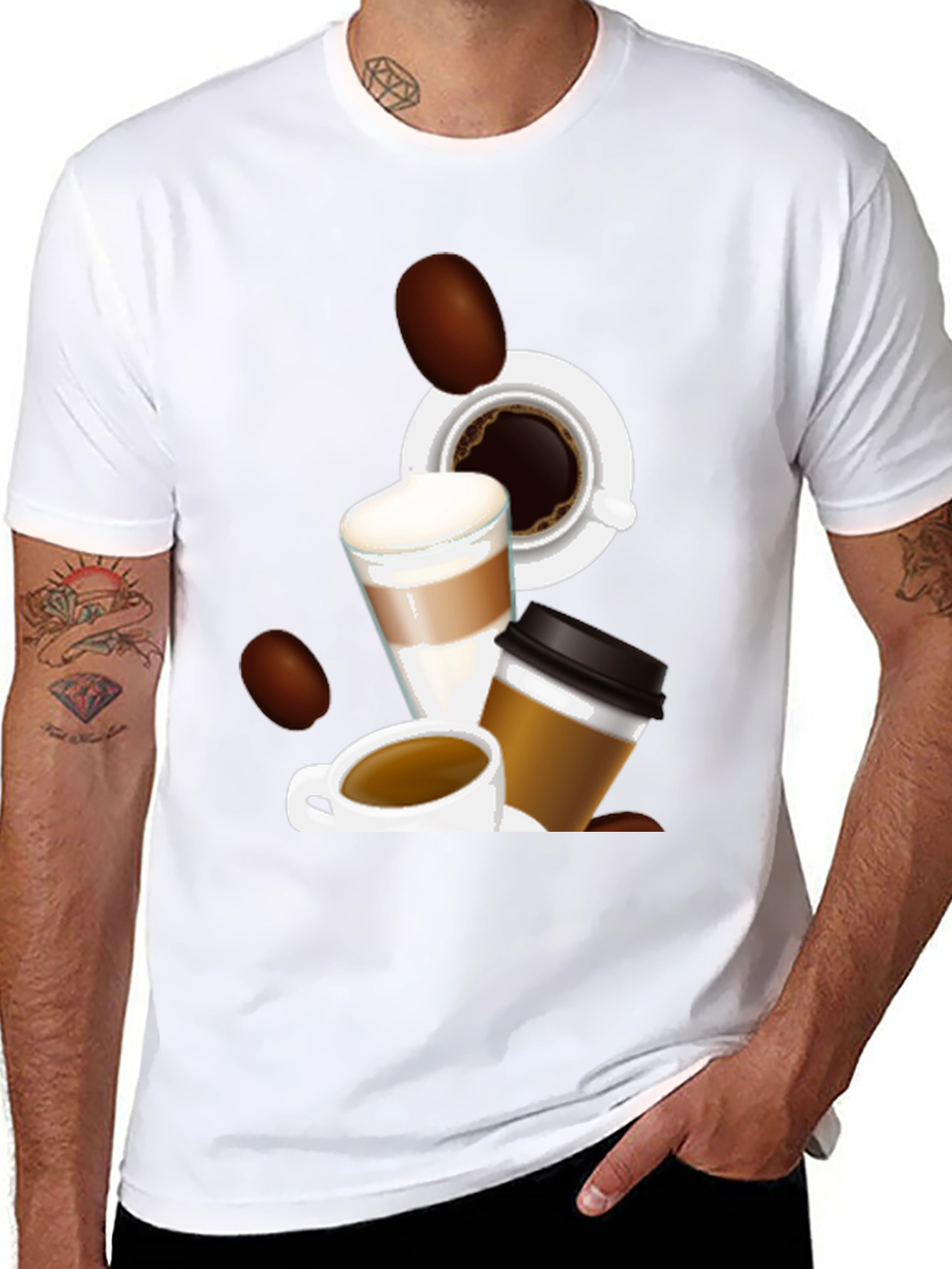 Coffee Lover T-Shirt - Brewtiful Design!