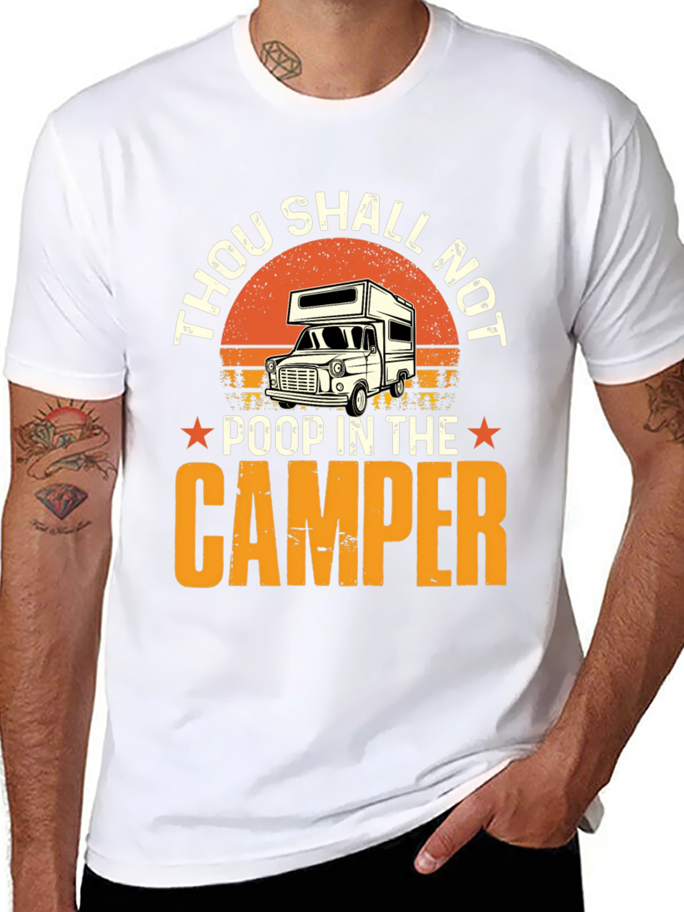 Thou Shalt Not Poop In The Camper T-Shirt