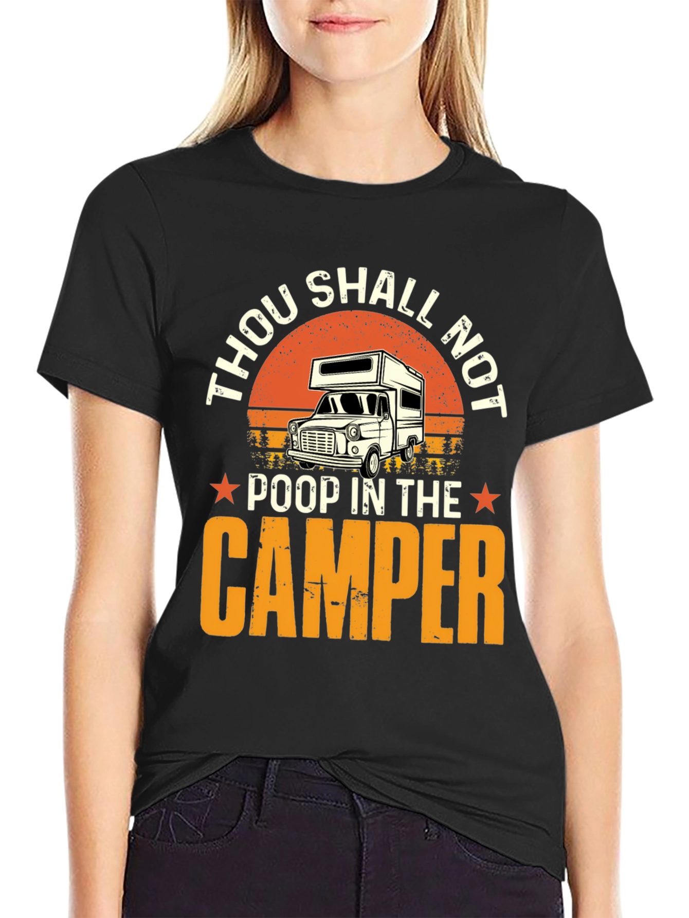 Thou Shalt Not Poop In The Camper T-Shirt