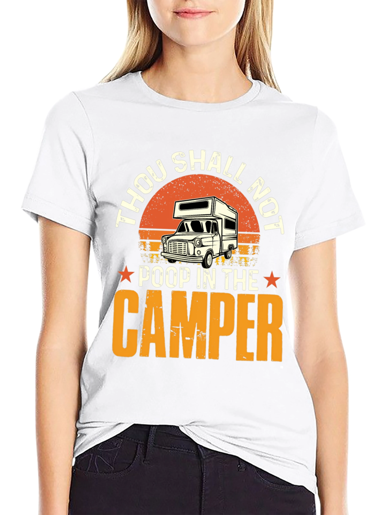Thou Shalt Not Poop In The Camper T-Shirt