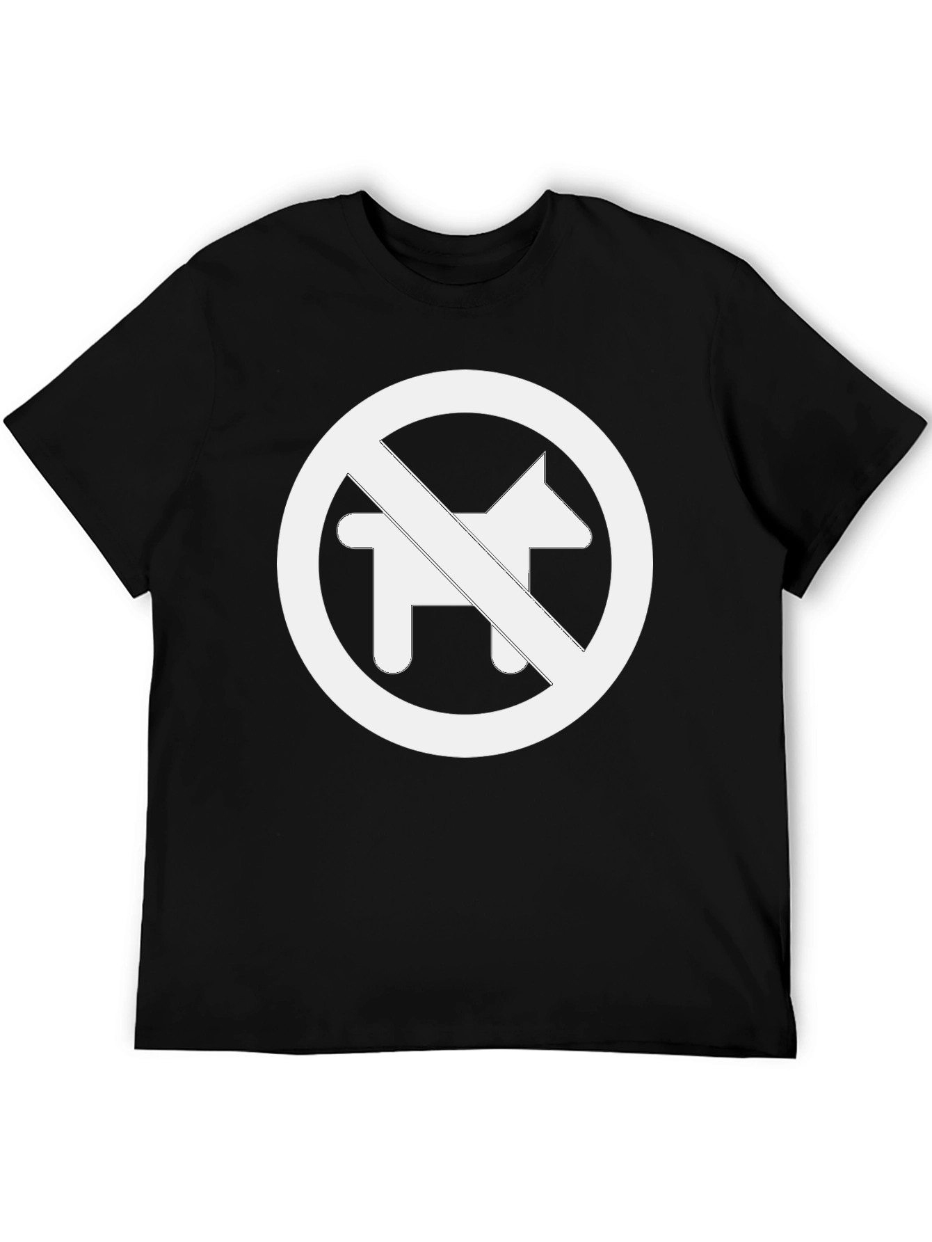 No Dogs Allowed T-Shirt - Graphic Tee