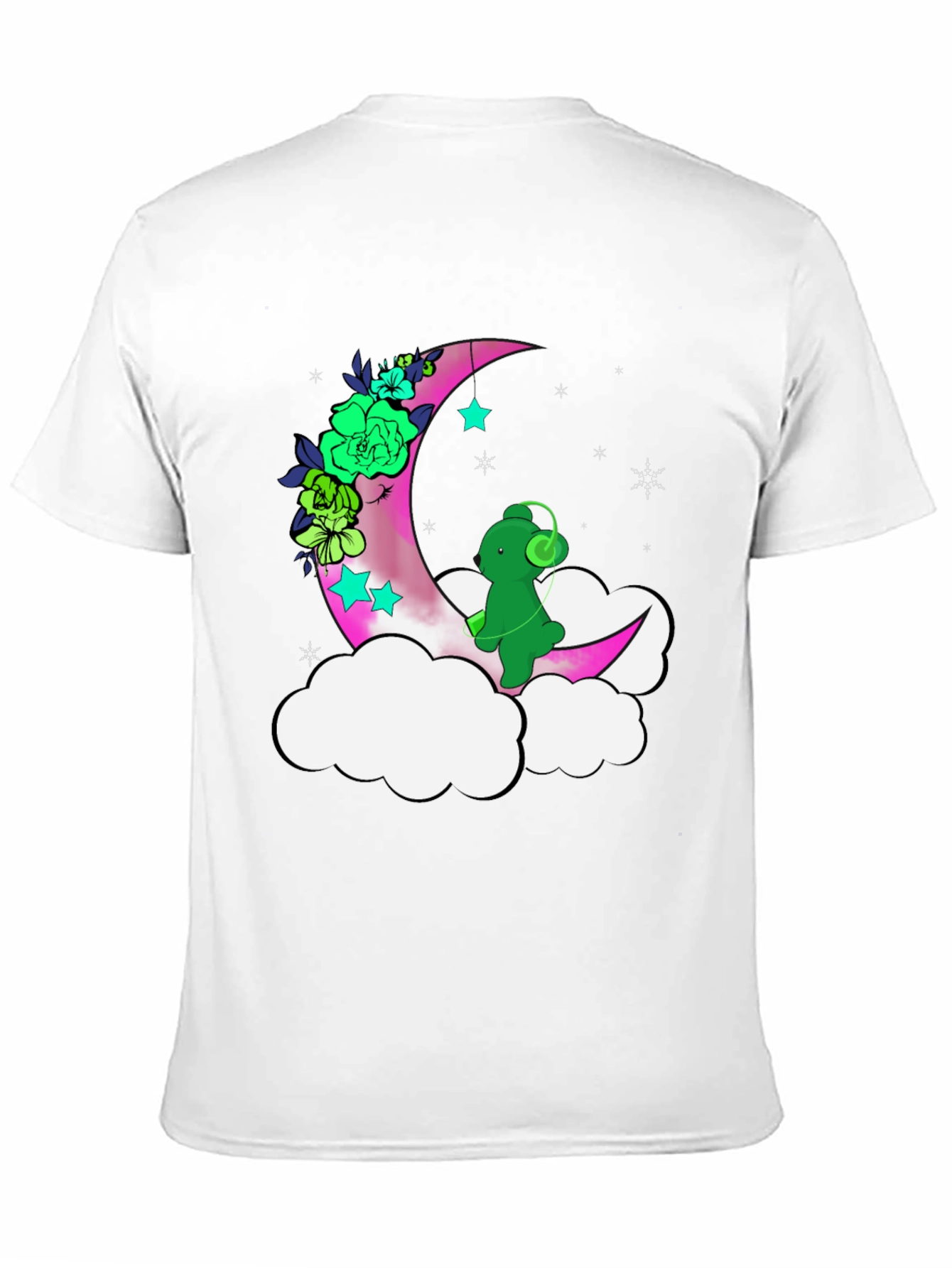 Moon & Bear T-Shirt - Relaxed Fit Graphic Tee