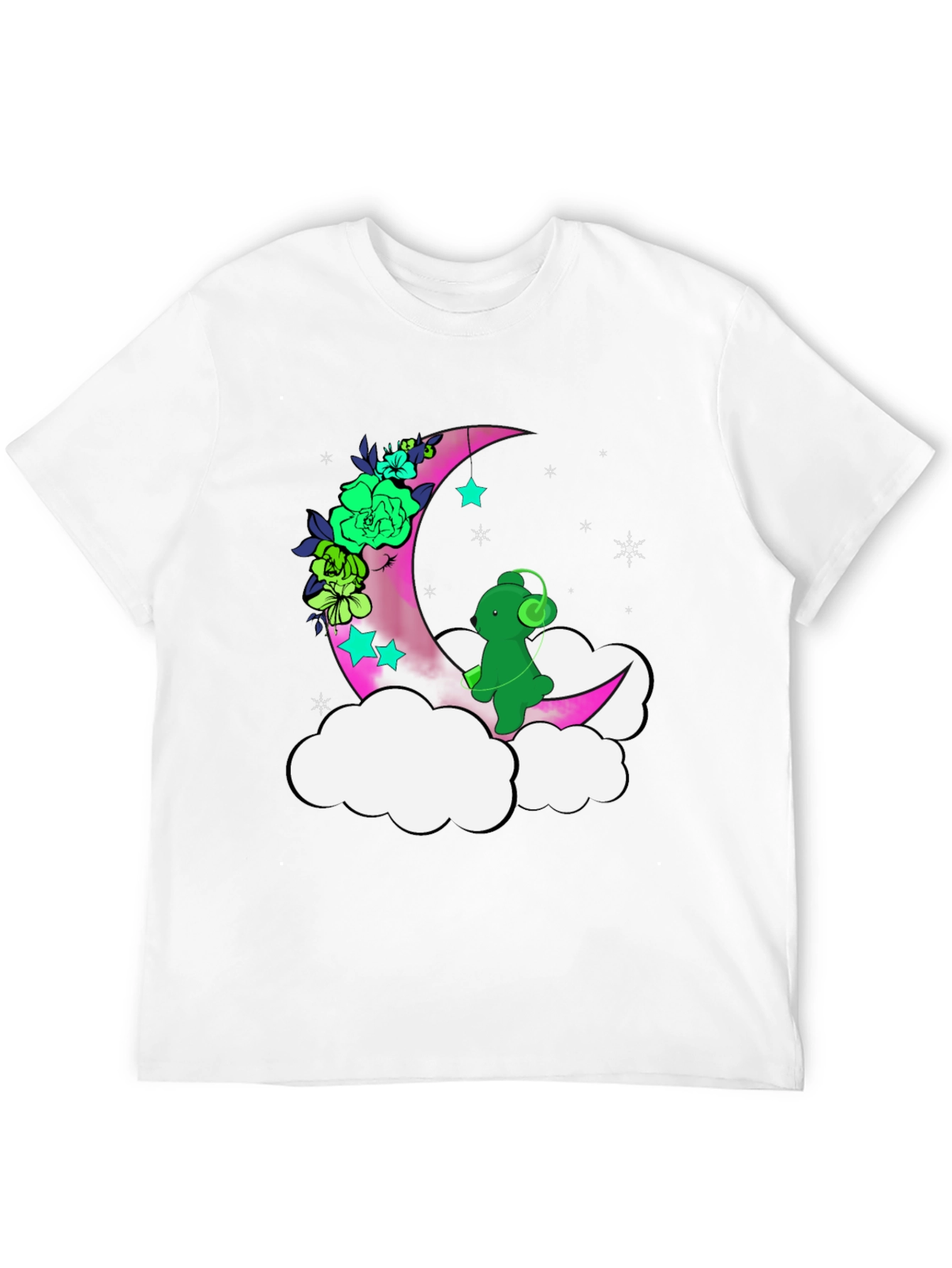 Moon & Bear T-Shirt - Relaxed Fit Graphic Tee