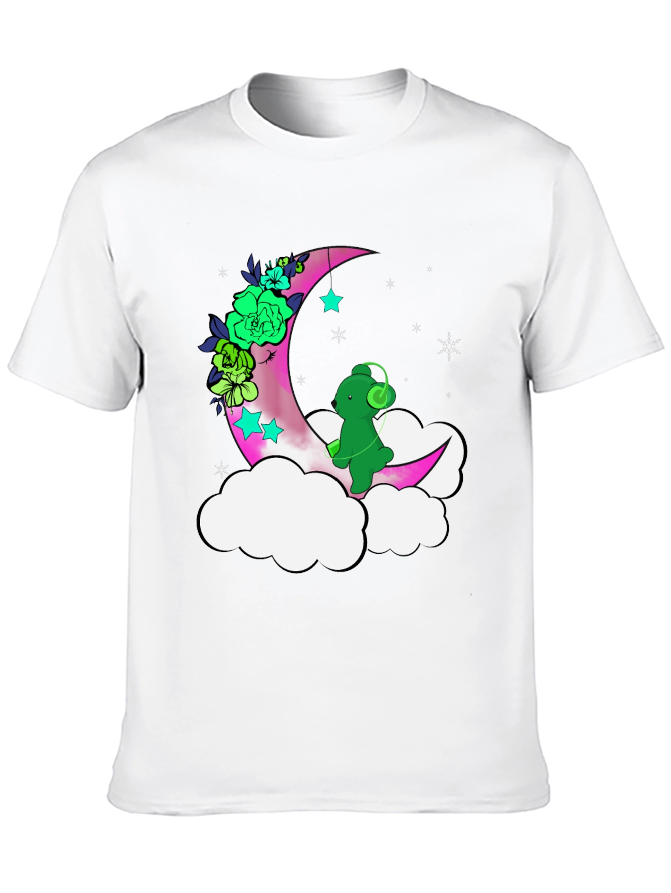 Moon & Bear T-Shirt - Relaxed Fit Graphic Tee