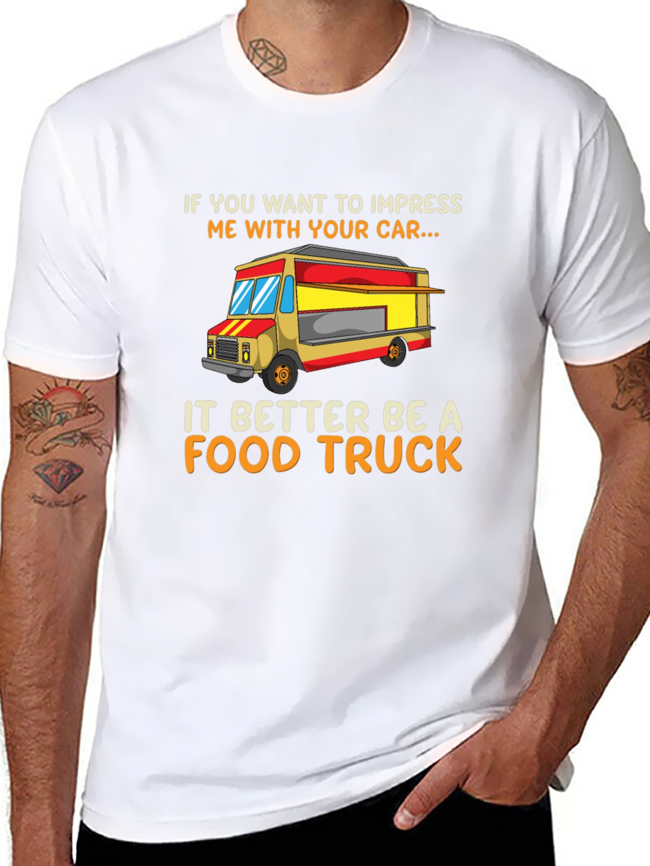 Food Truck T-Shirt - Funny Car Lover Tee