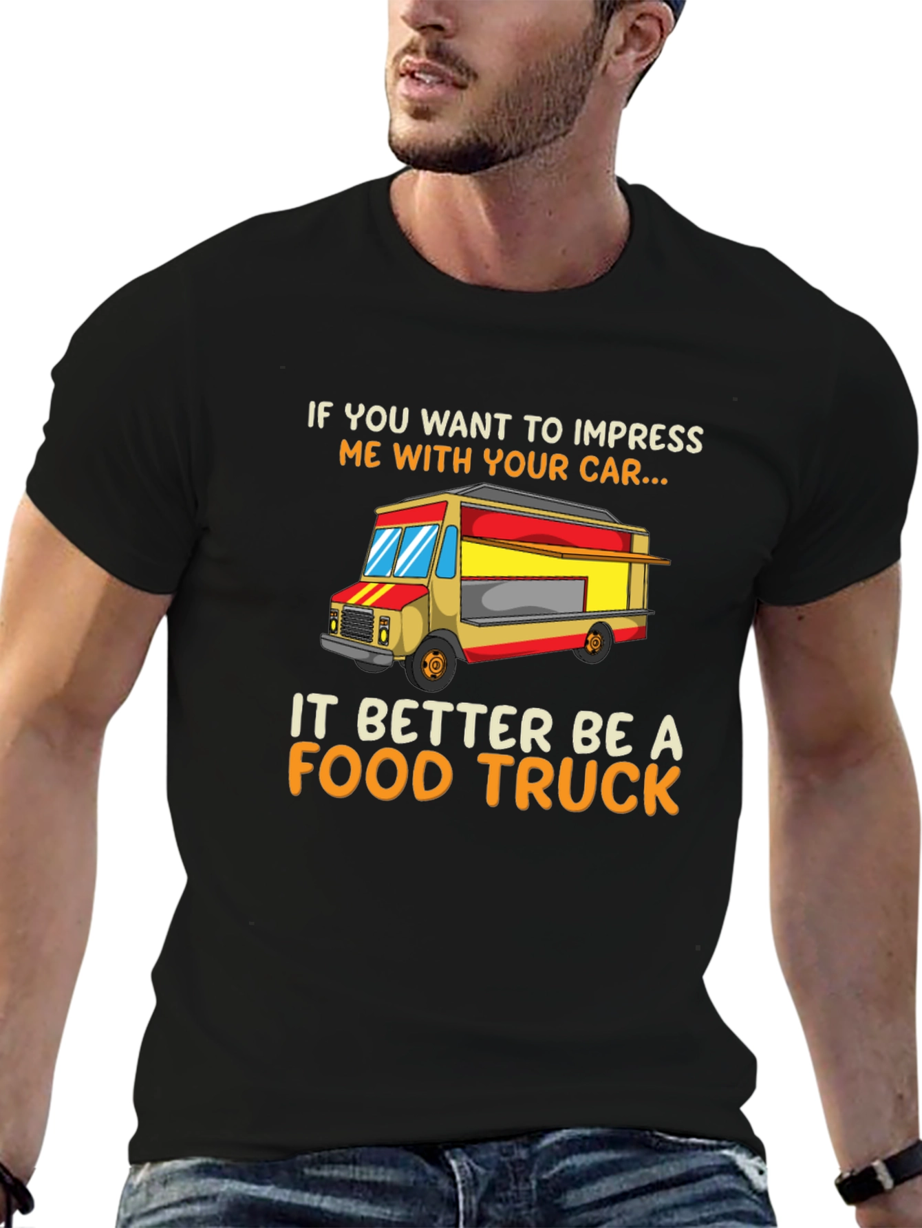 Food Truck T-Shirt - Funny Car Lover Tee