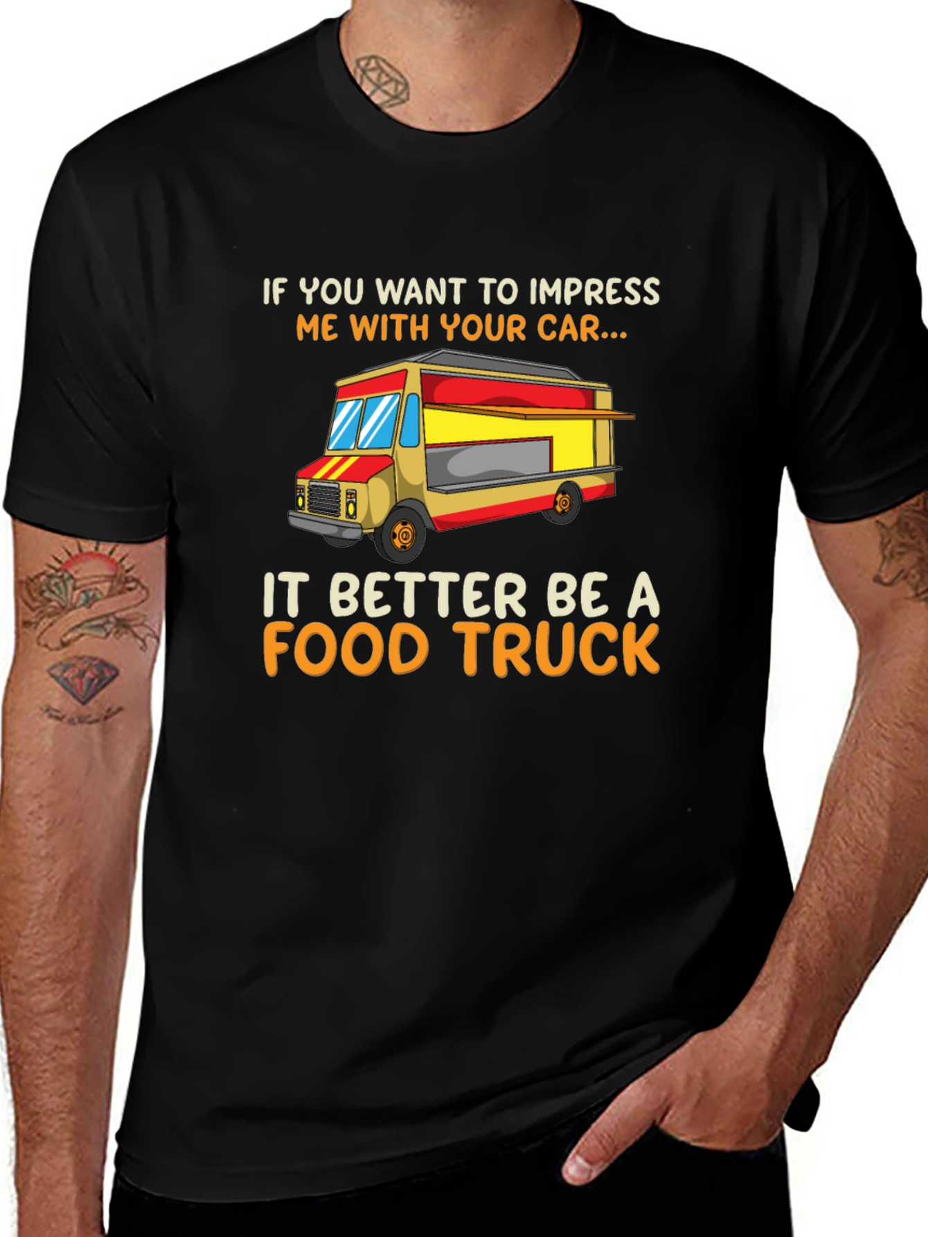Food Truck T-Shirt - Funny Car Lover Tee