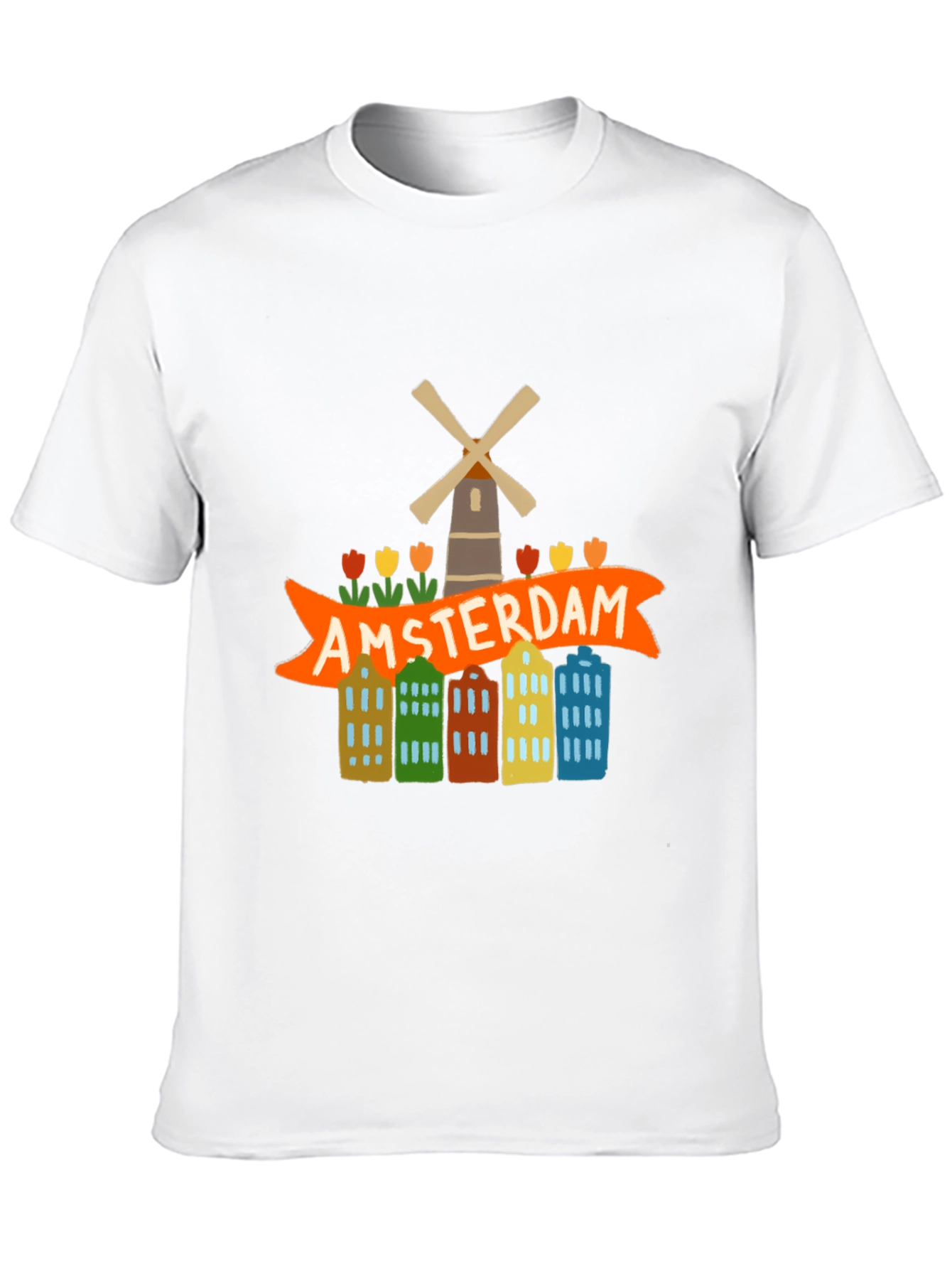 Amsterdam Graphic Tee - Tourist Souvenir T-Shirt