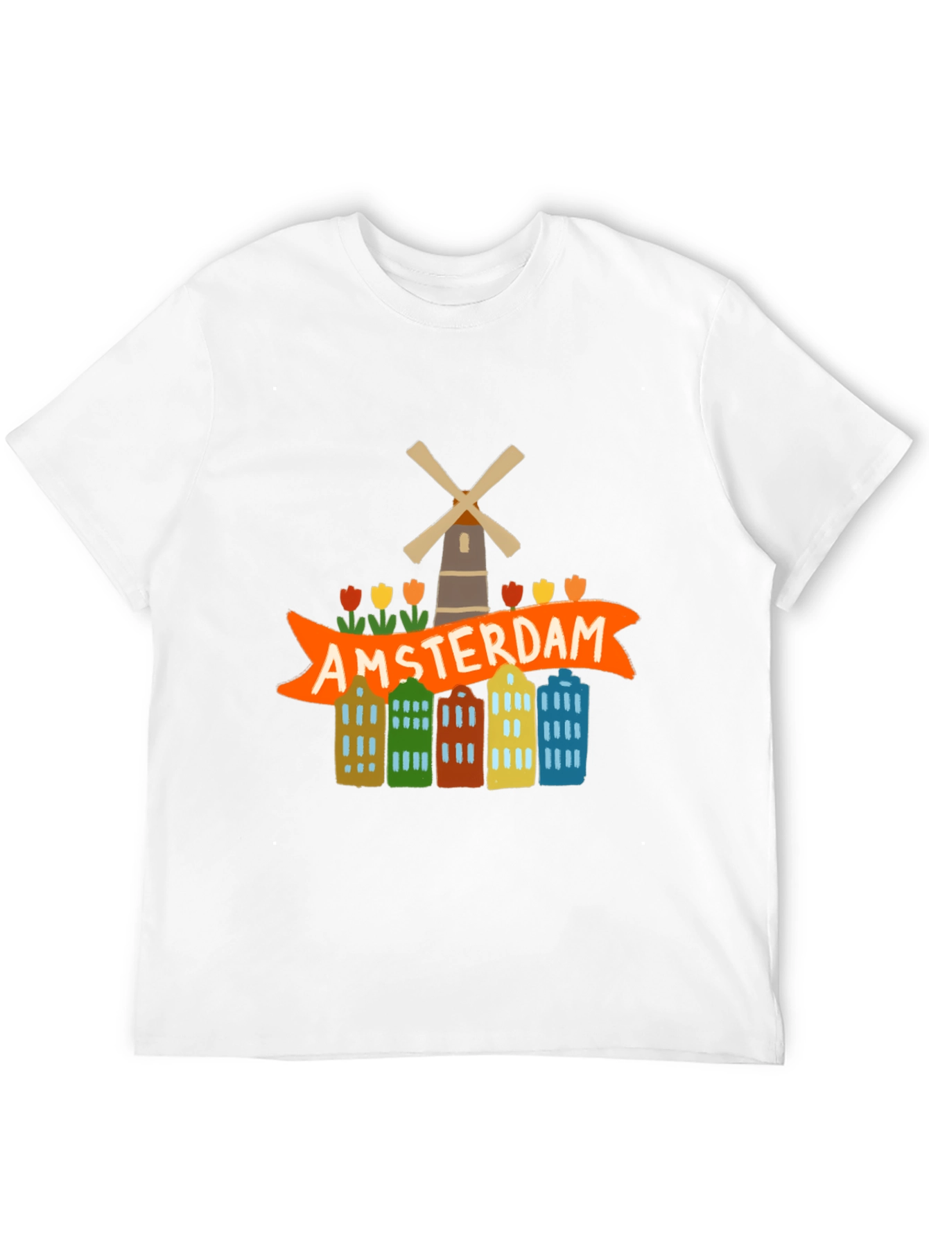 Amsterdam Graphic Tee - Tourist Souvenir T-Shirt