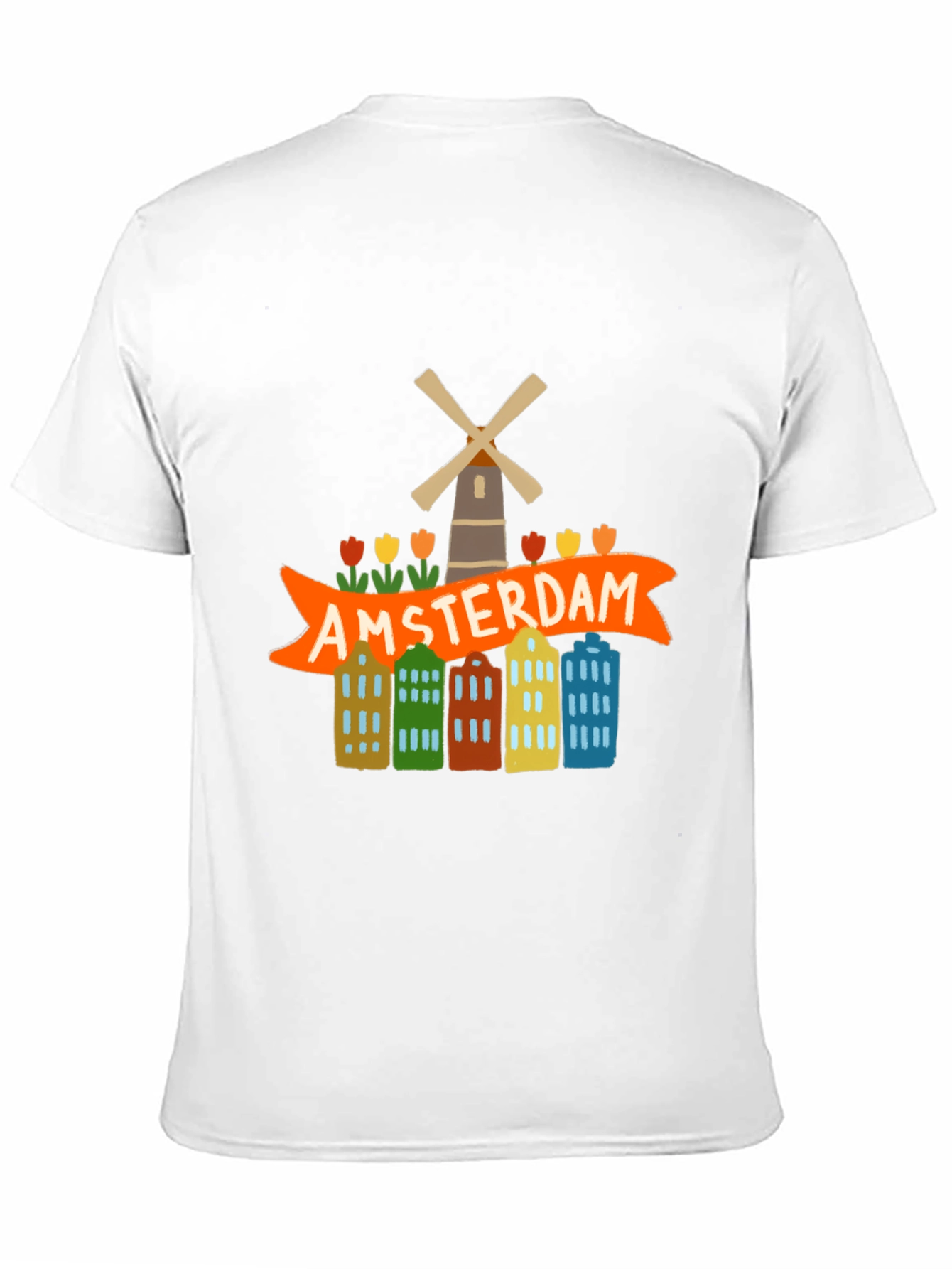 Amsterdam Graphic Tee - Tourist Souvenir T-Shirt