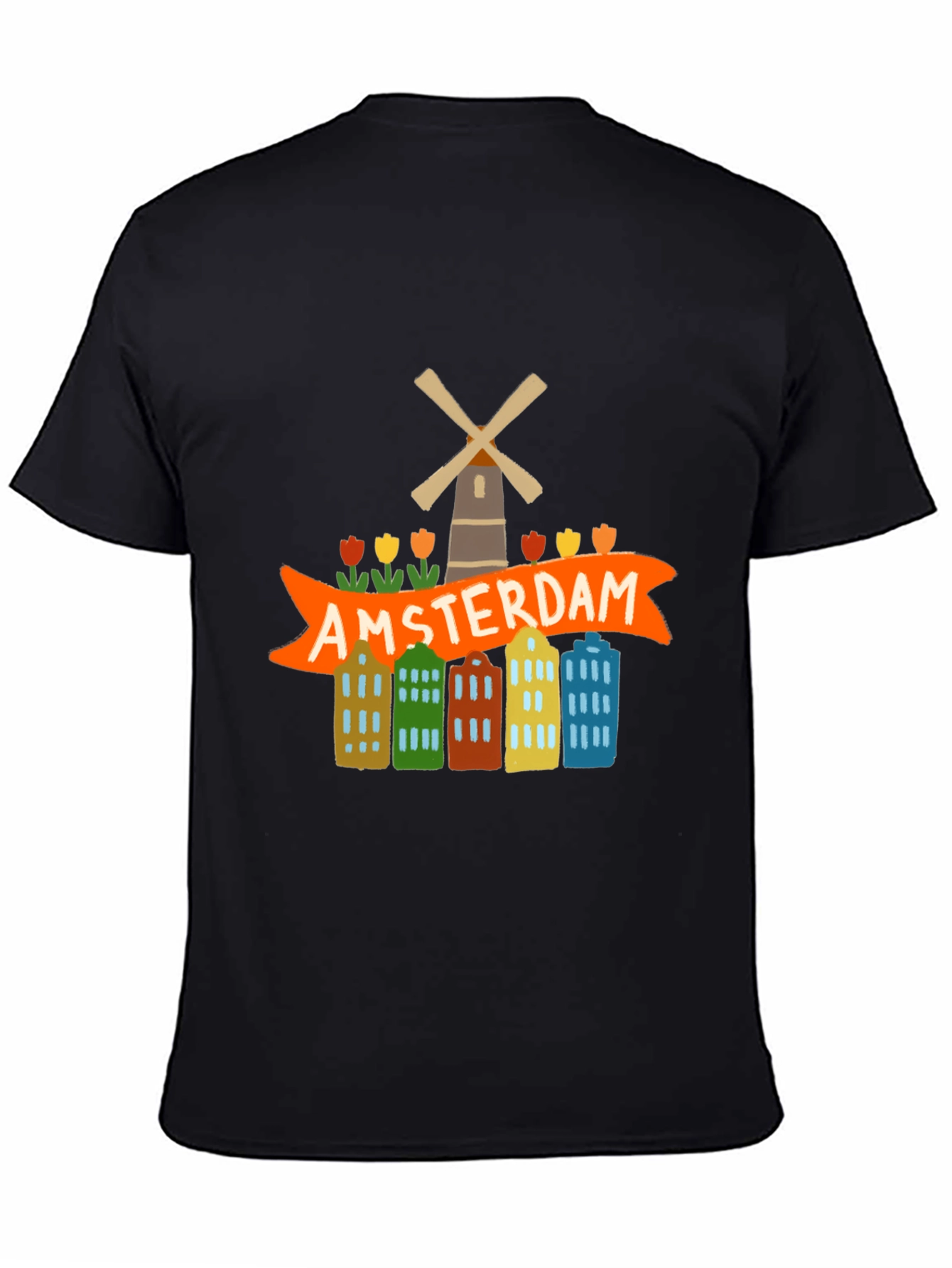 Amsterdam Graphic Tee - Tourist Souvenir T-Shirt