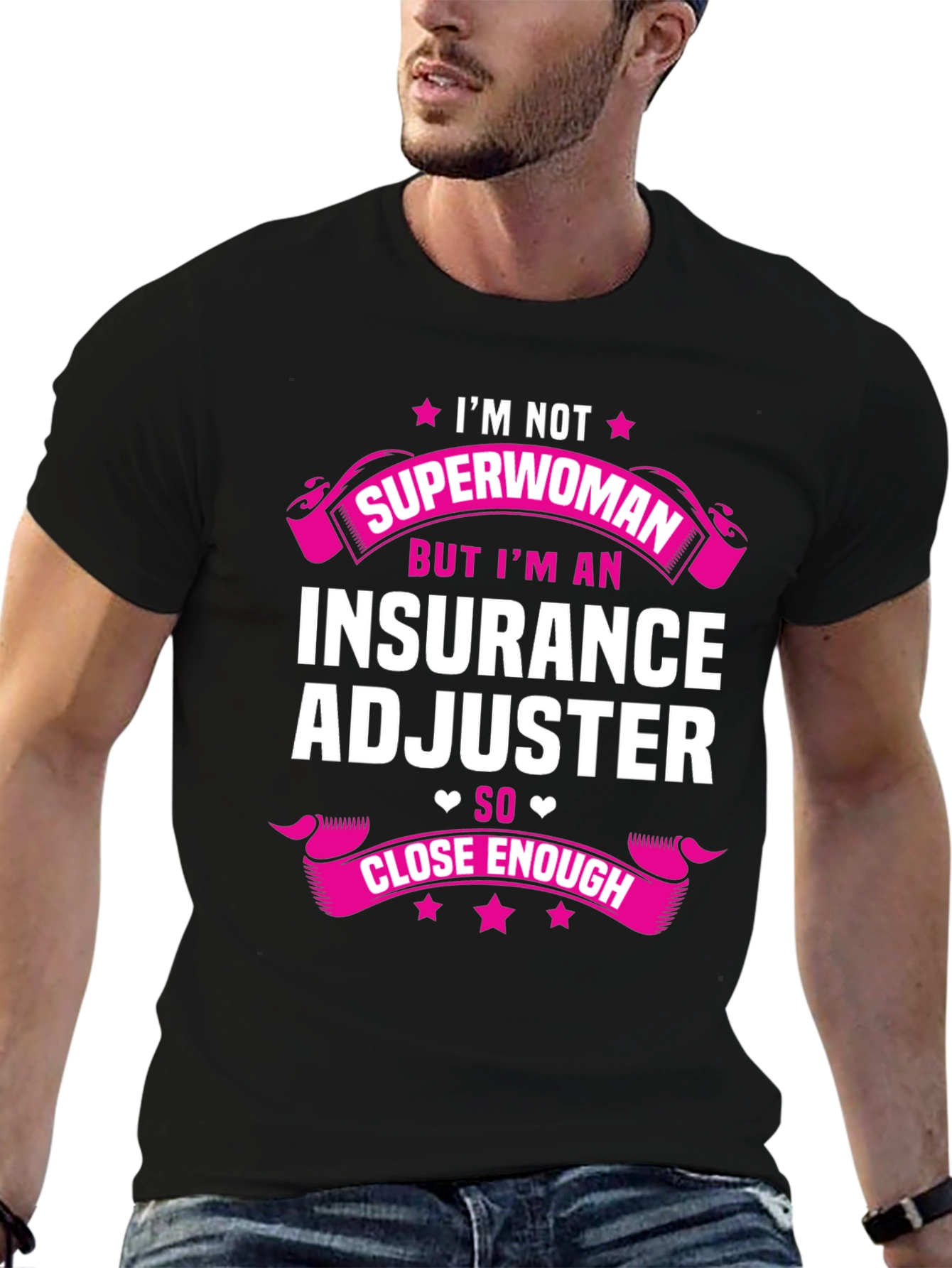 Insurance Adjuster Superwoman T-Shirt