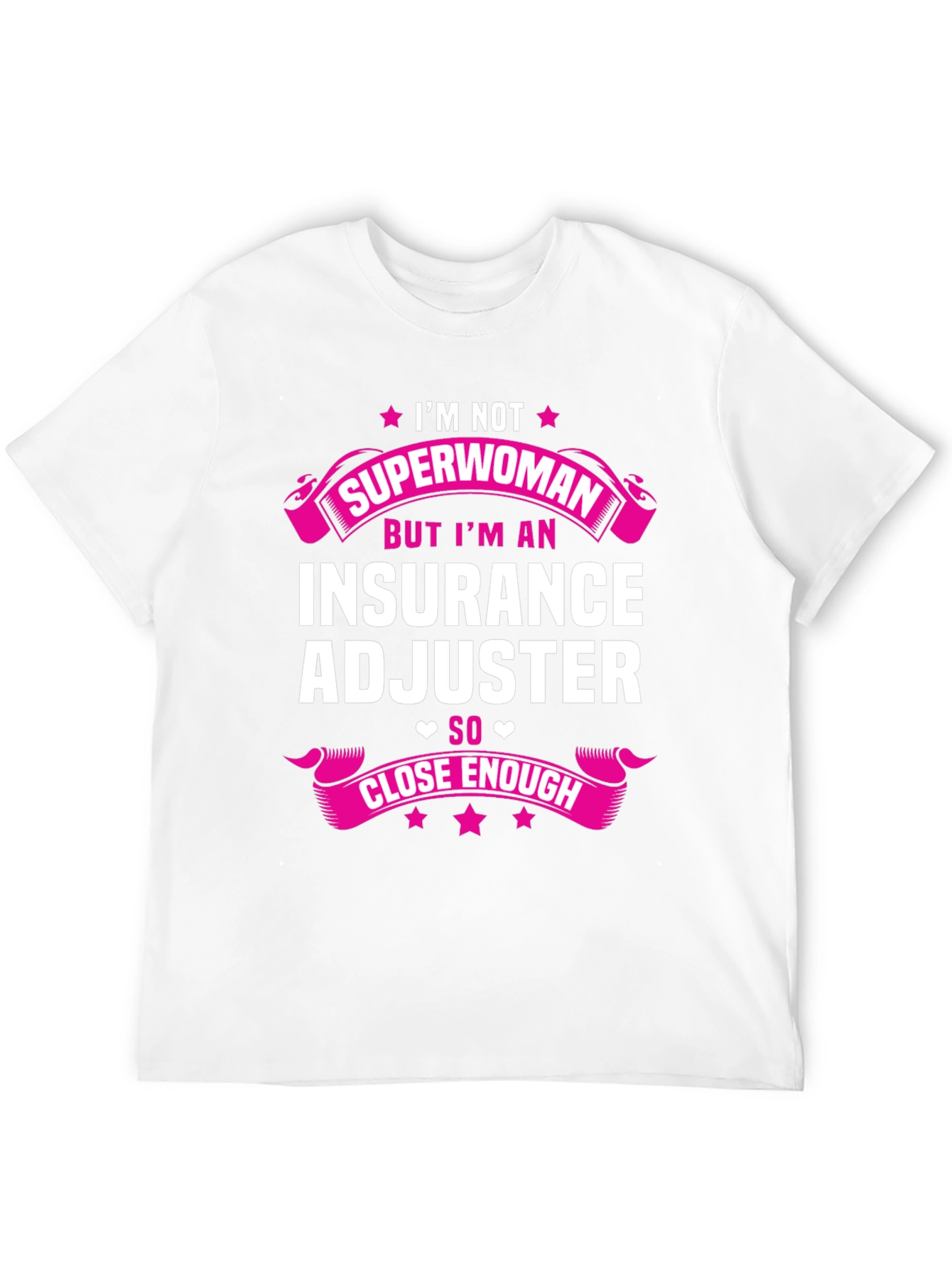 Insurance Adjuster Superwoman T-Shirt