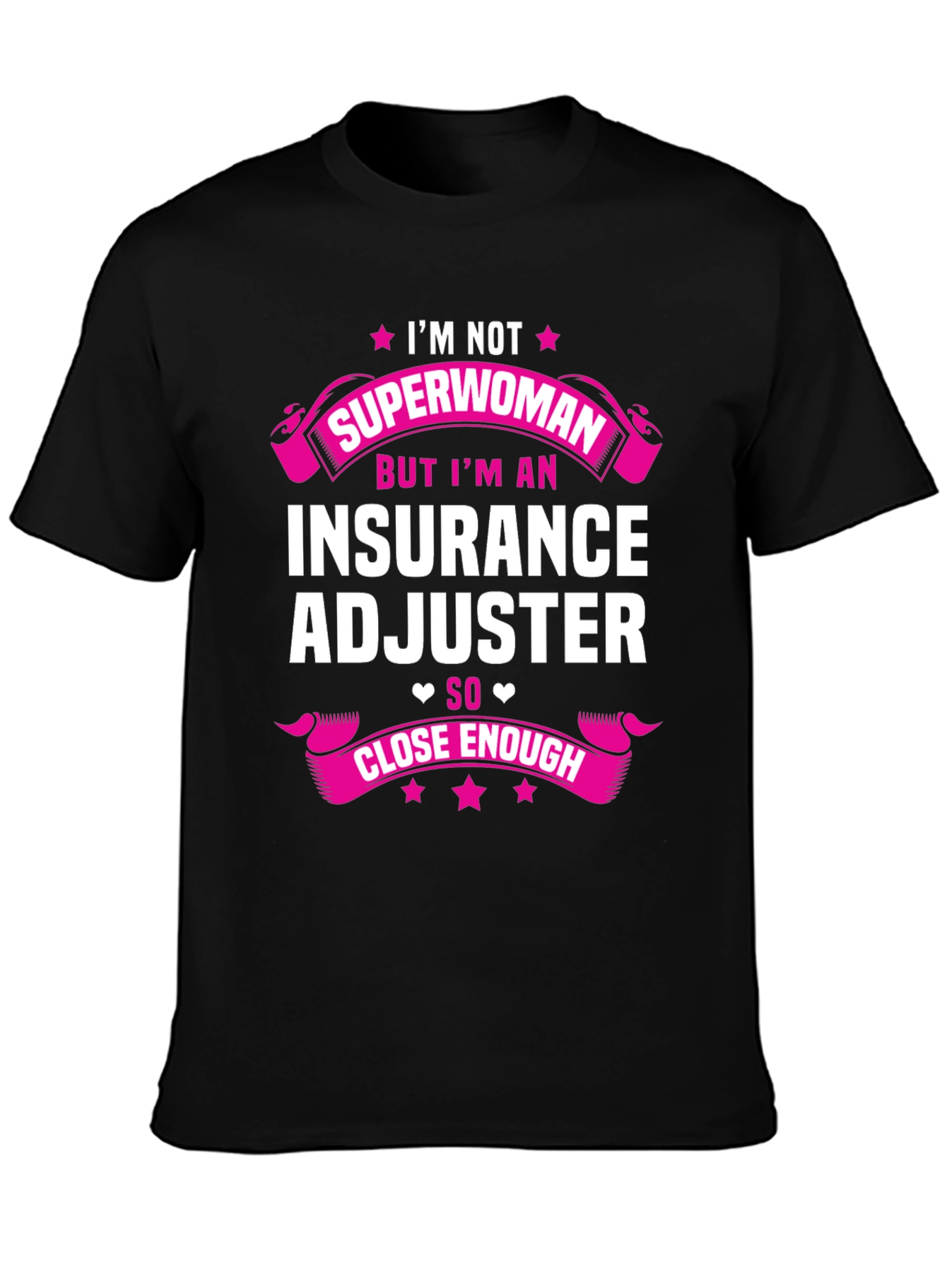 Insurance Adjuster Superwoman T-Shirt