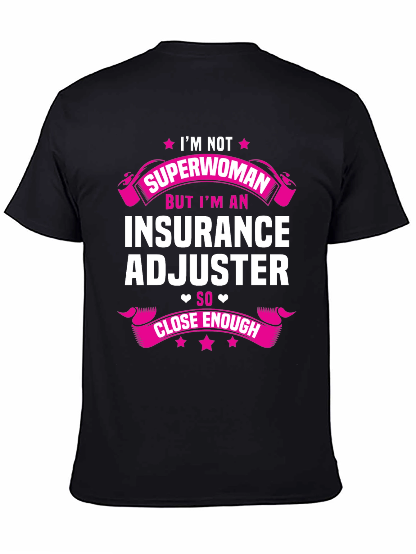 Insurance Adjuster Superwoman T-Shirt
