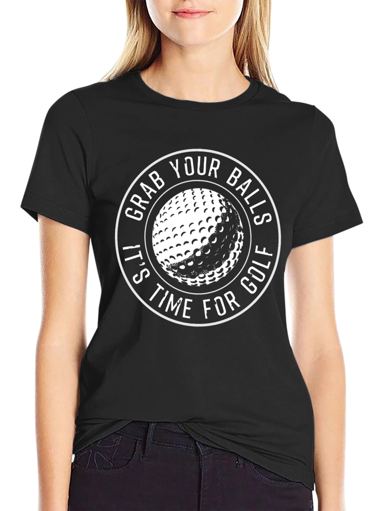 Grab Your Balls Golf T-Shirt - Funny Golfer Tee
