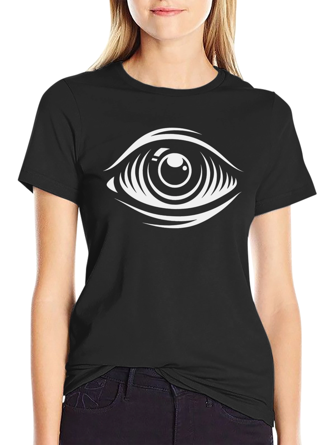 Eye Graphic Tee - Modern Design