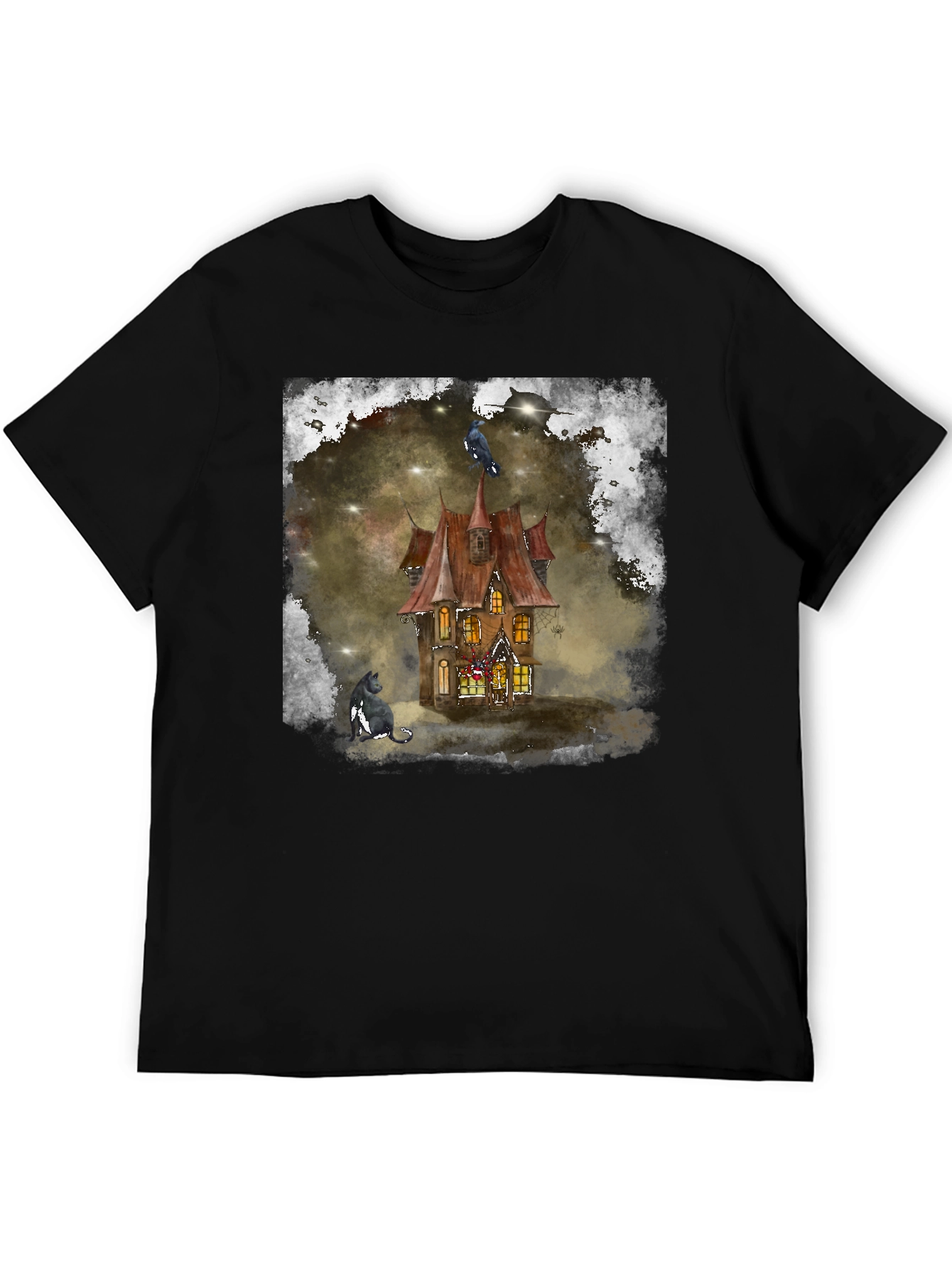 Haunted House Graphic Tee