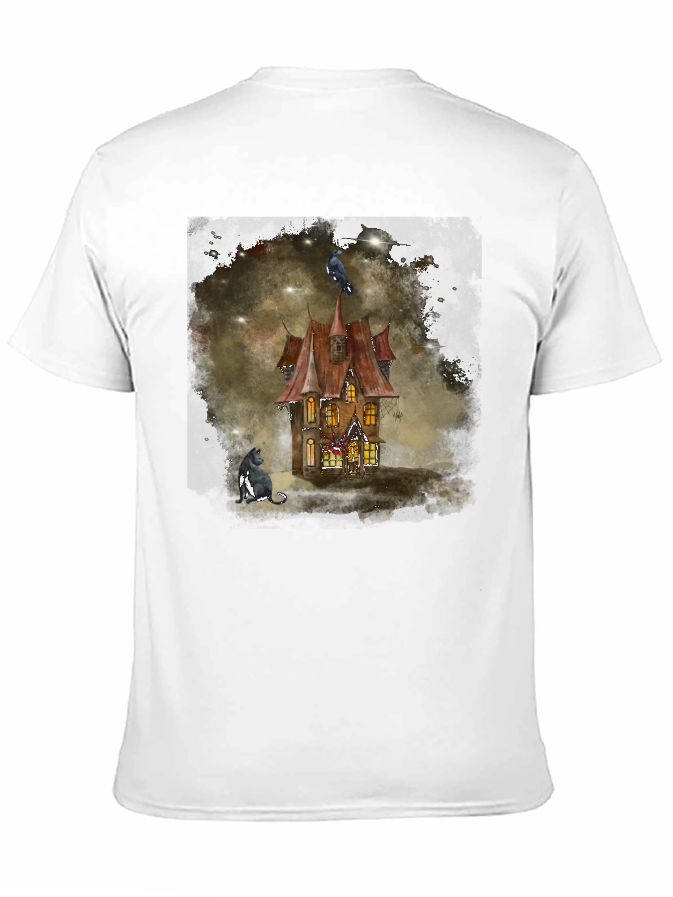 Haunted House Graphic Tee