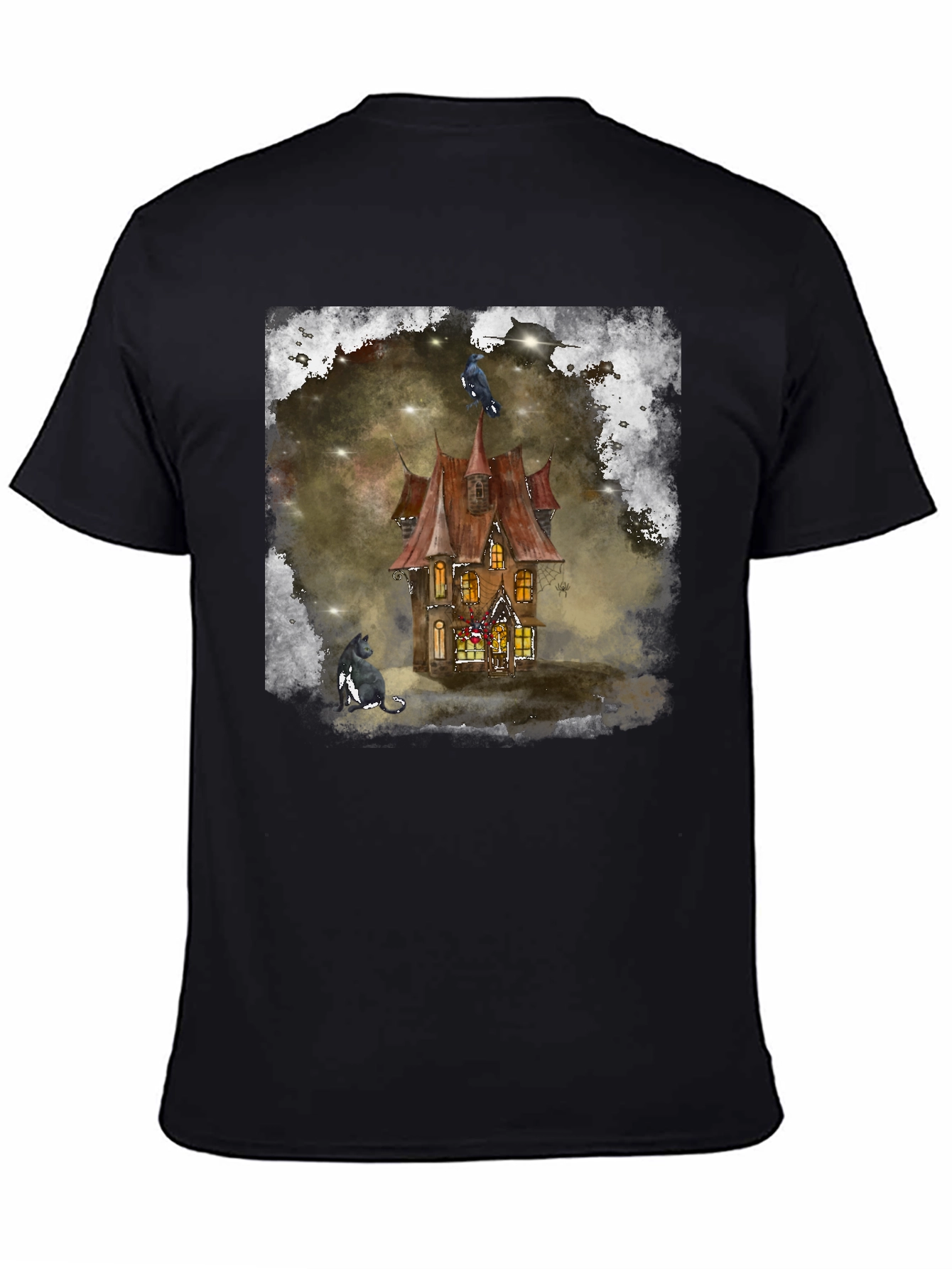 Haunted House Graphic Tee