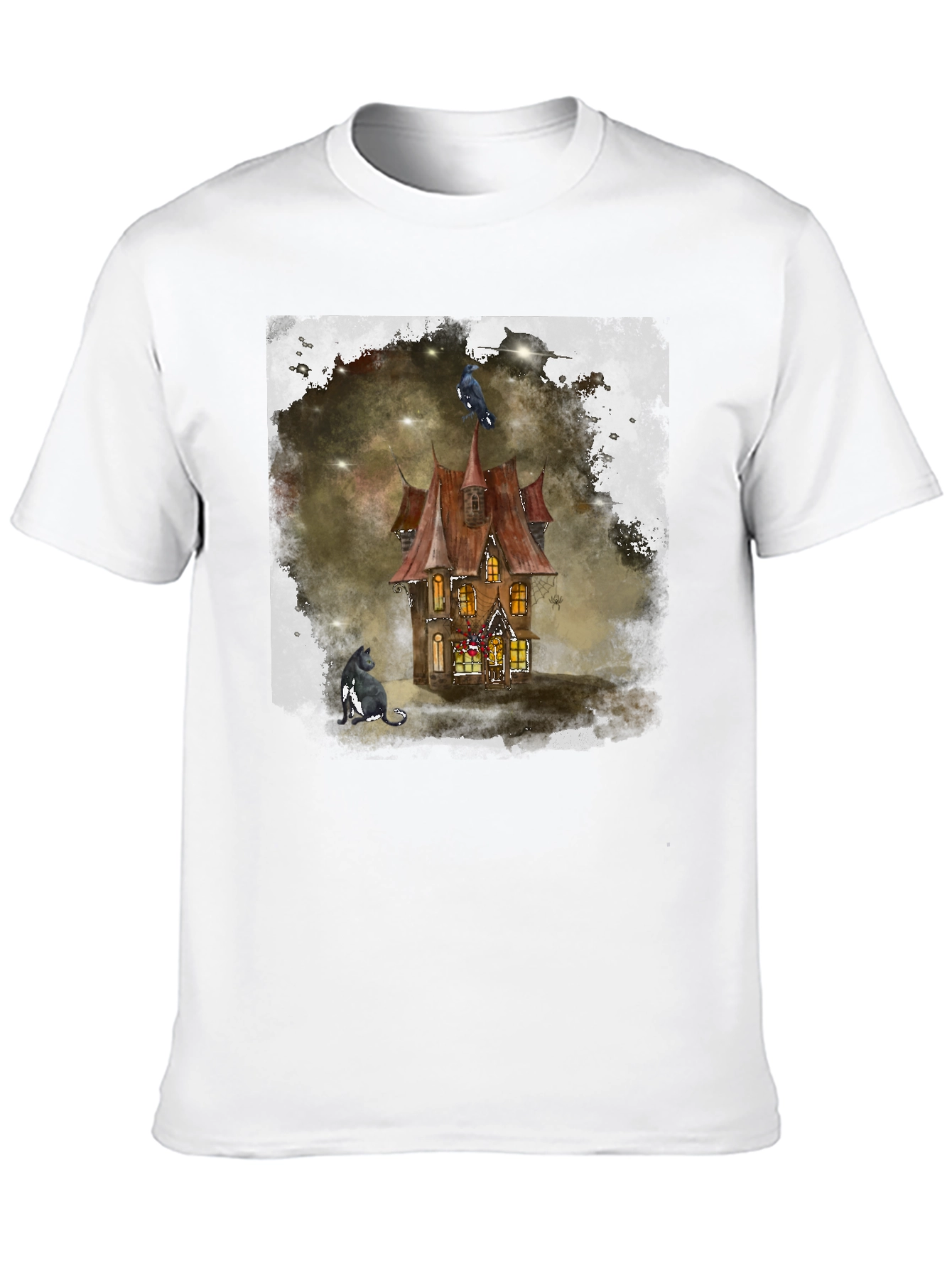 Haunted House Graphic Tee