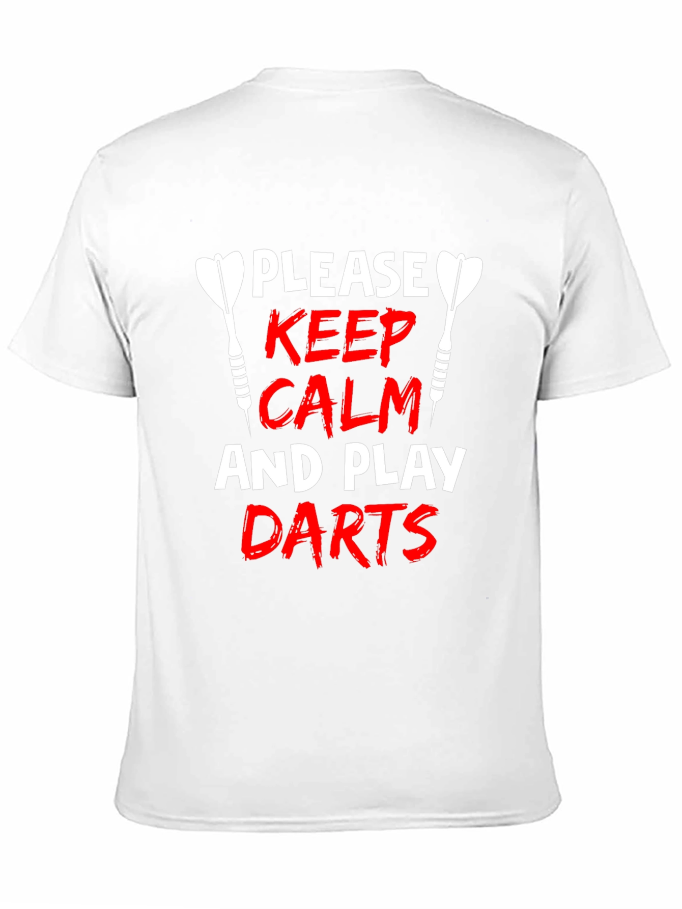 Keep Calm and Play Darts Graphic T-Shirt