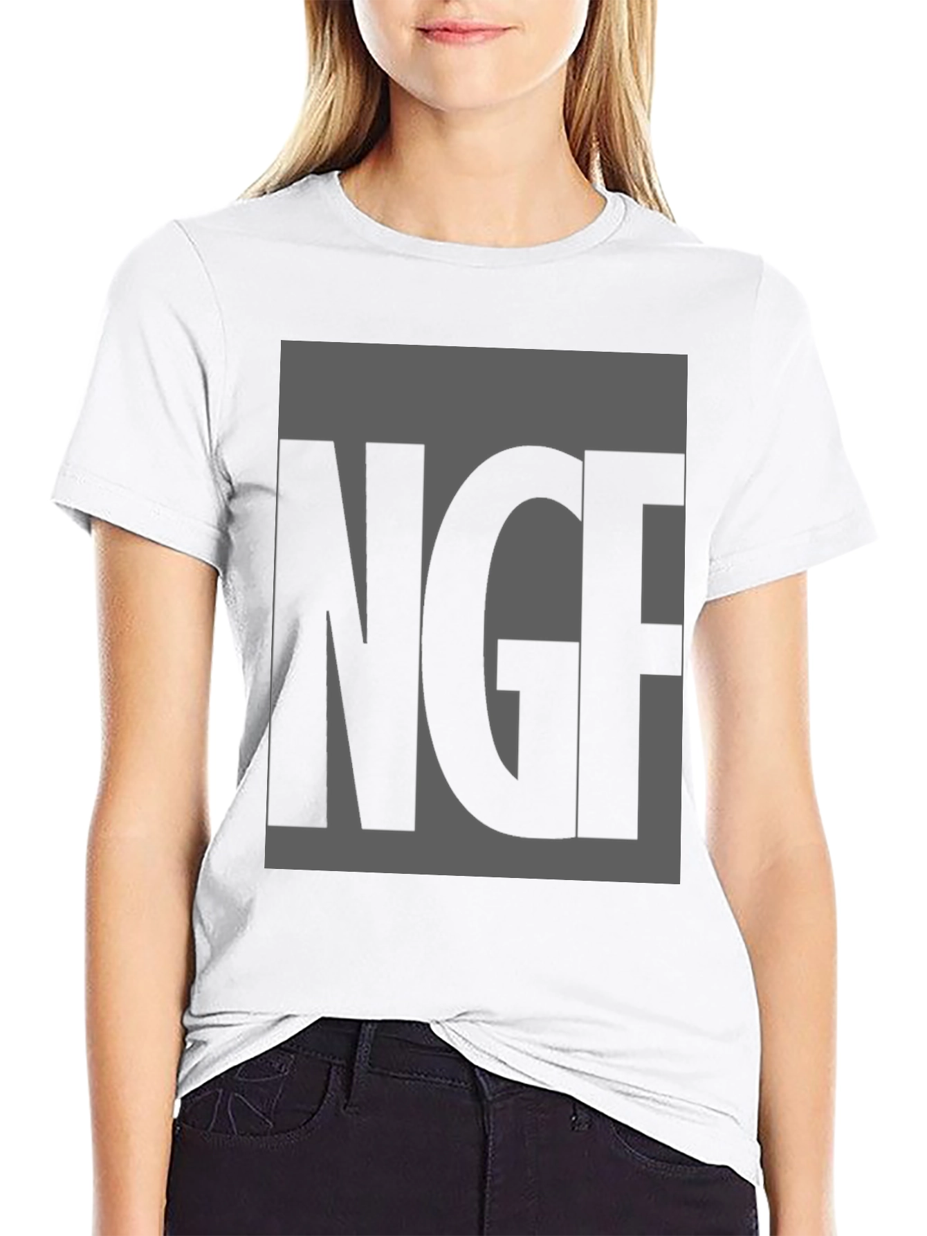 NGE Graphic Tee - Black Crewneck