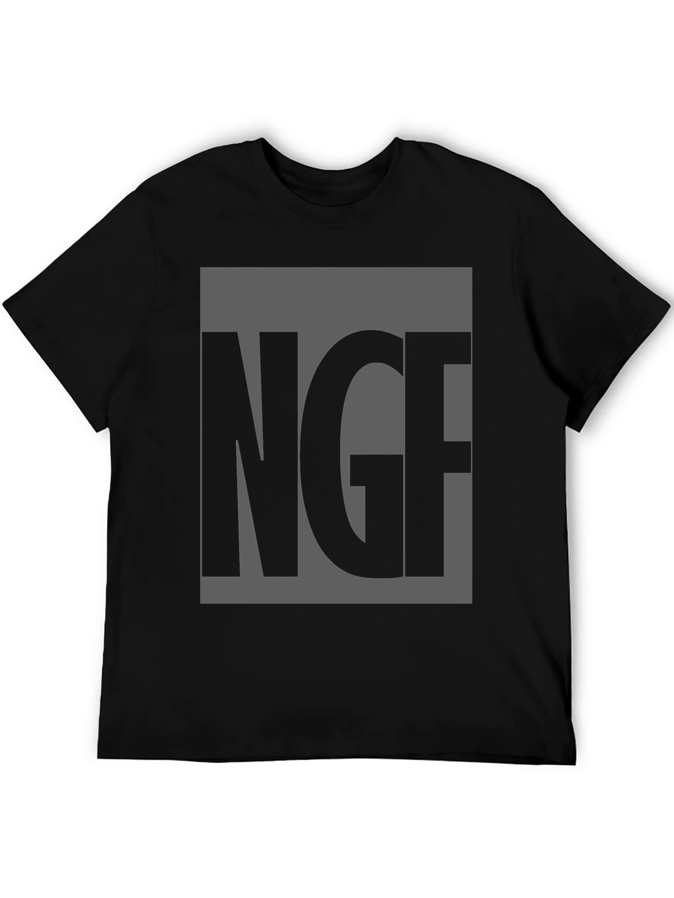 NGE Graphic Tee - Black Crewneck