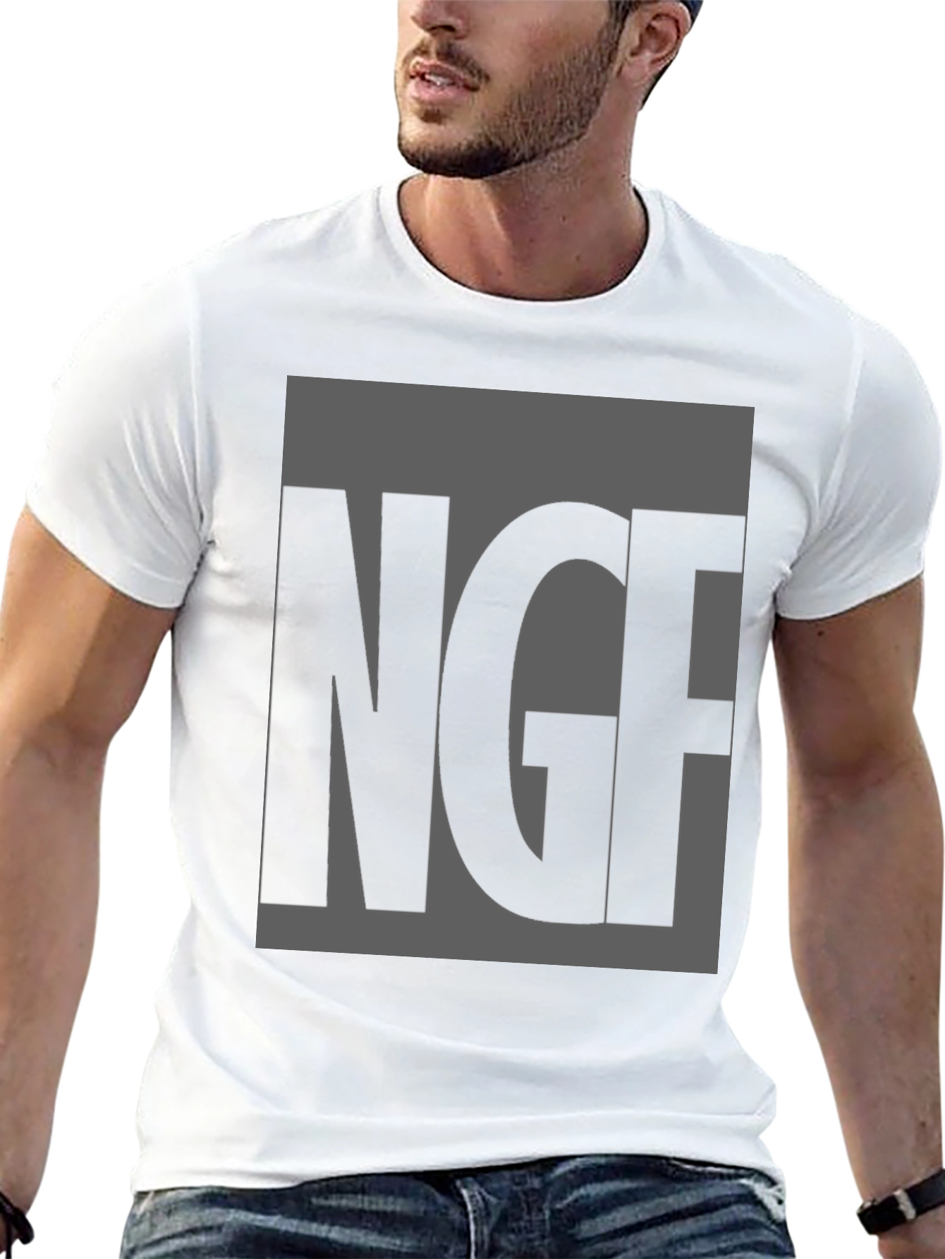 NGE Graphic Tee - Black Crewneck