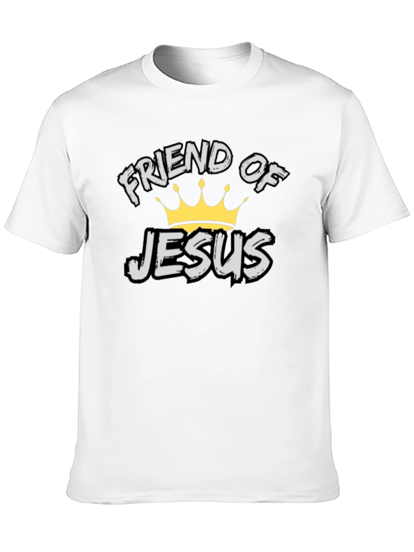 Friend of Jesus Black Graphic Tee