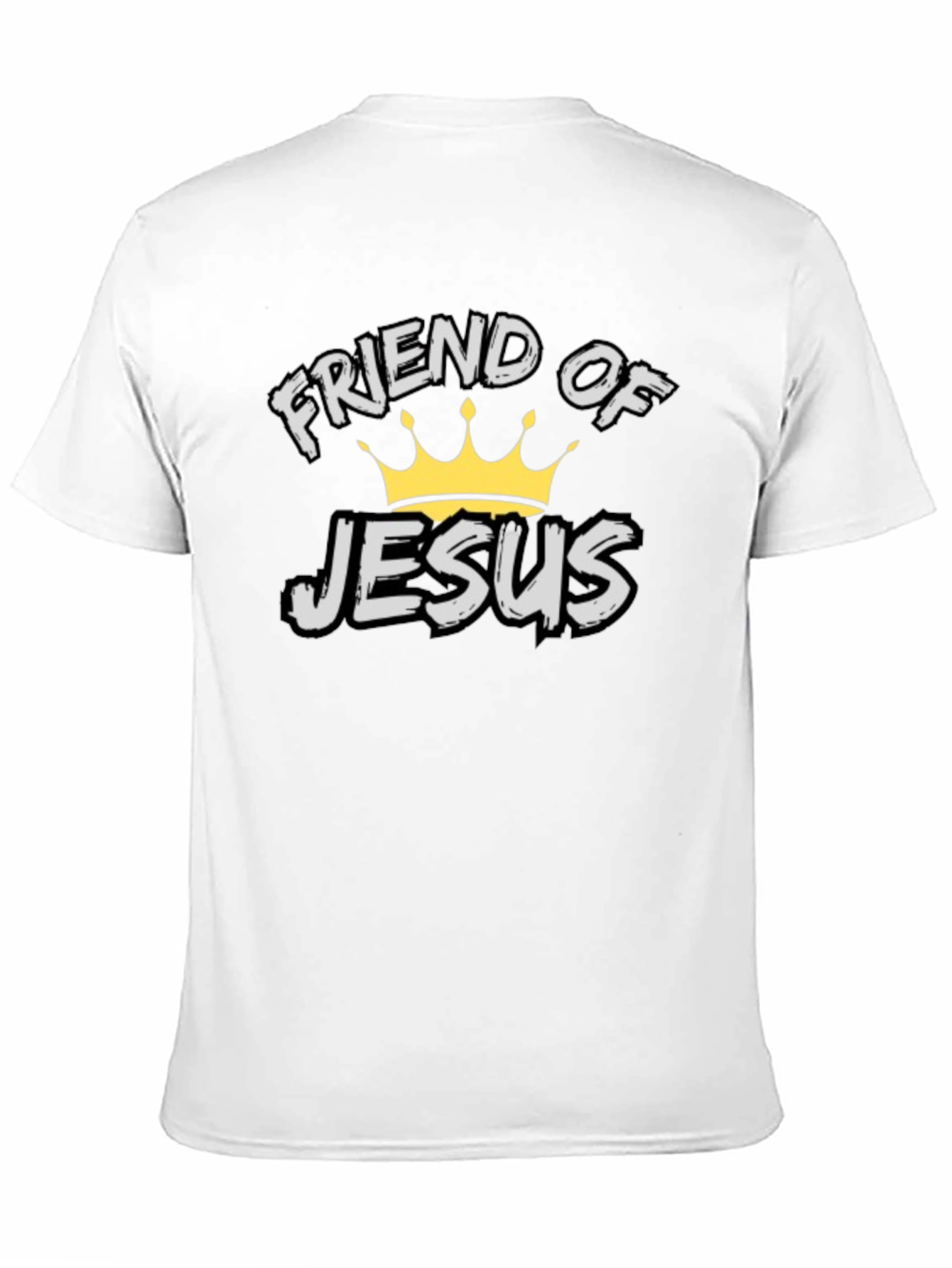 Friend of Jesus Black Graphic Tee