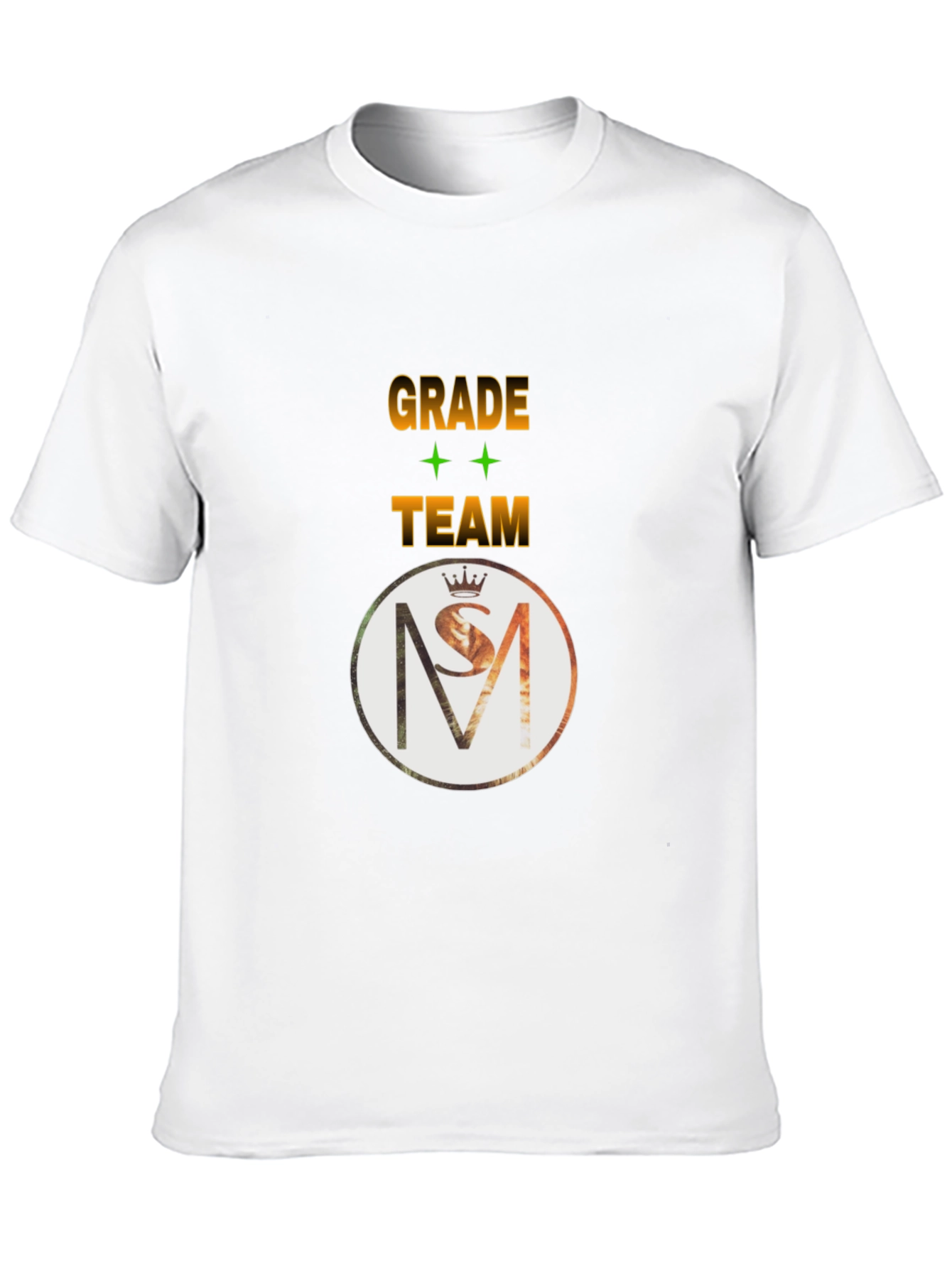 Grade Team Black Graphic Tee