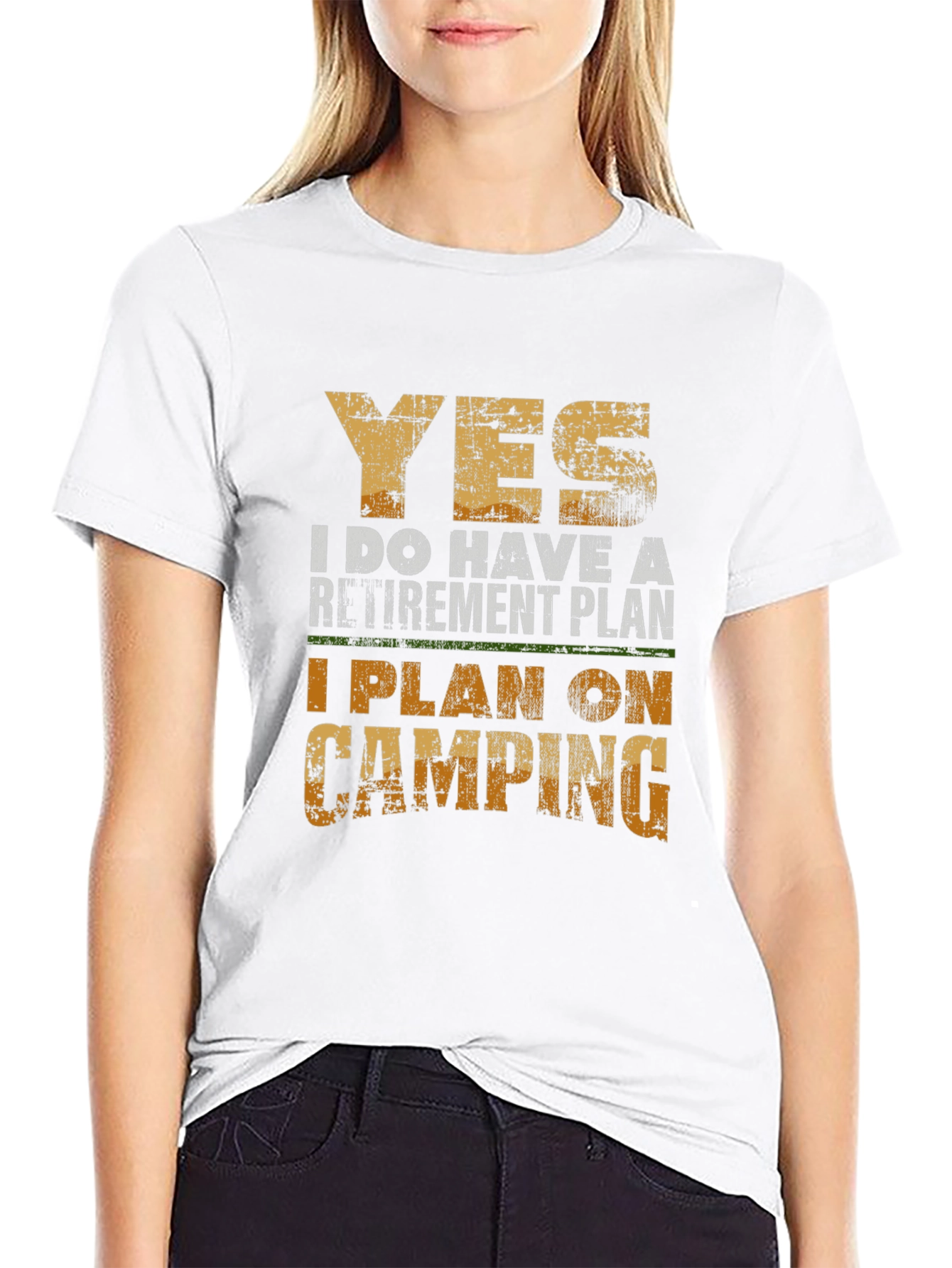 Retirement Camping Plan T-Shirt