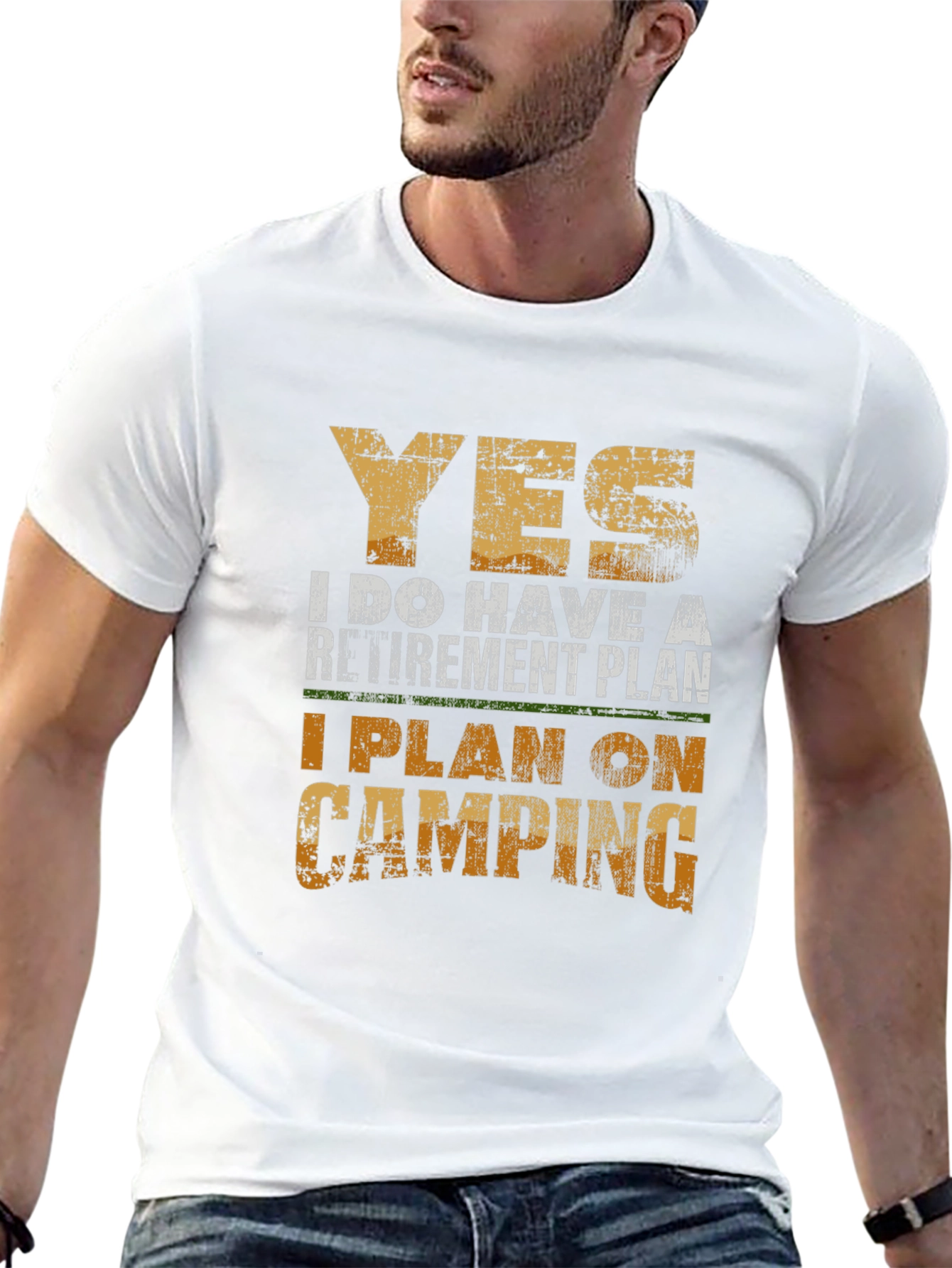 Retirement Camping Plan T-Shirt