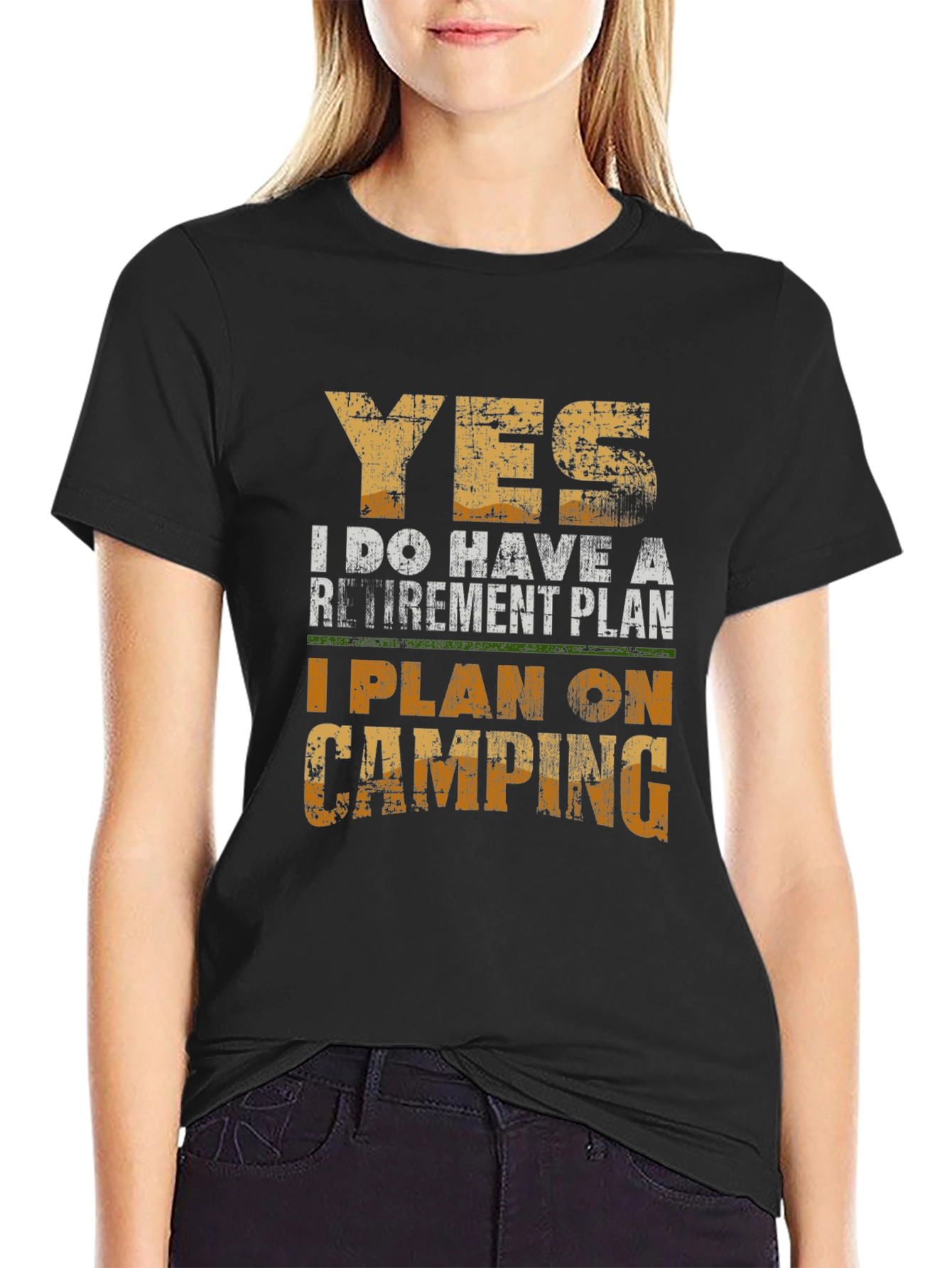 Retirement Camping Plan T-Shirt