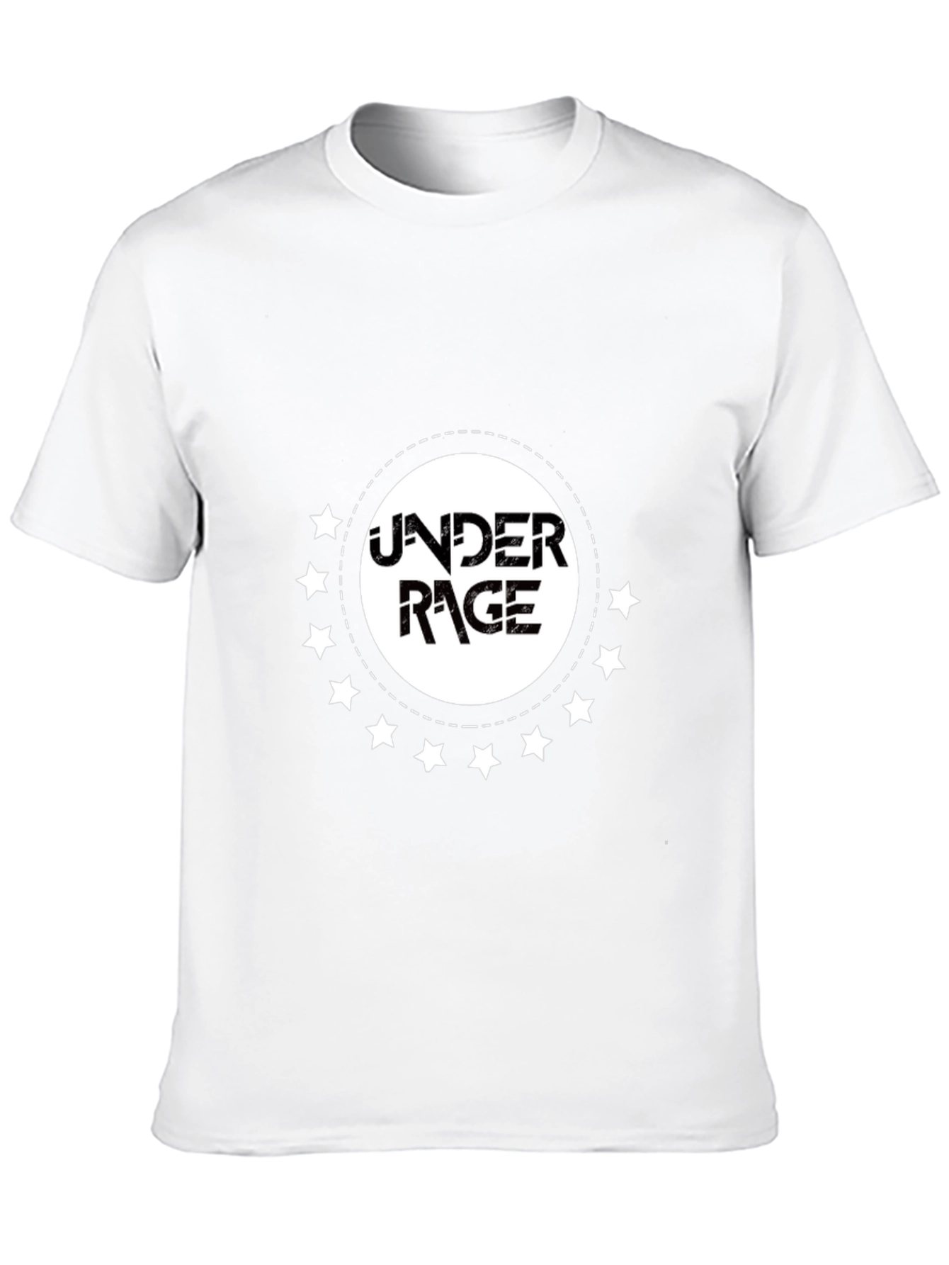 Under Rage Black Graphic T-Shirt