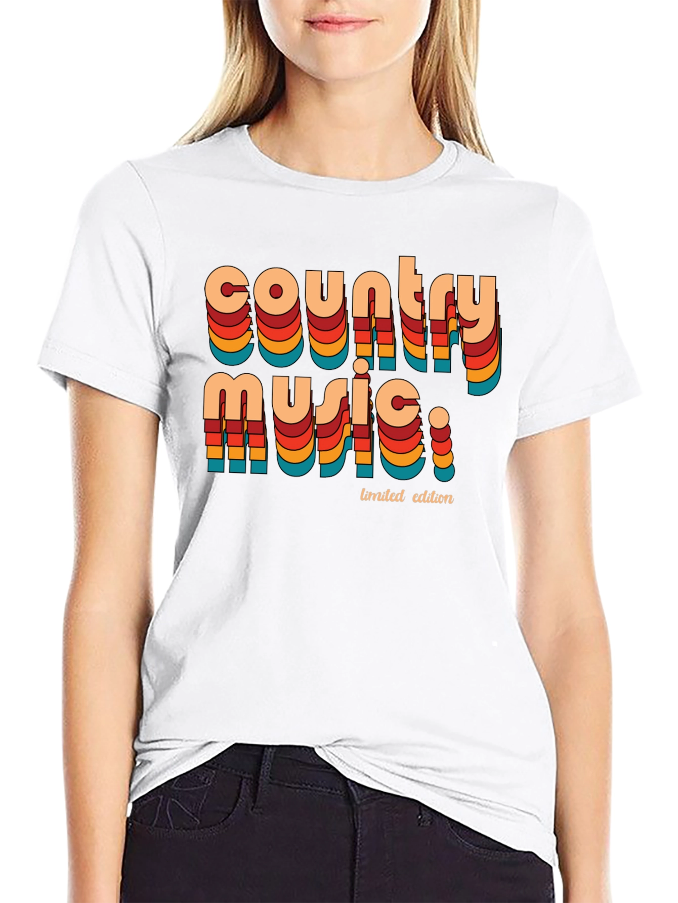 Country Music Limited Edition Retro Graphic T-Shirt