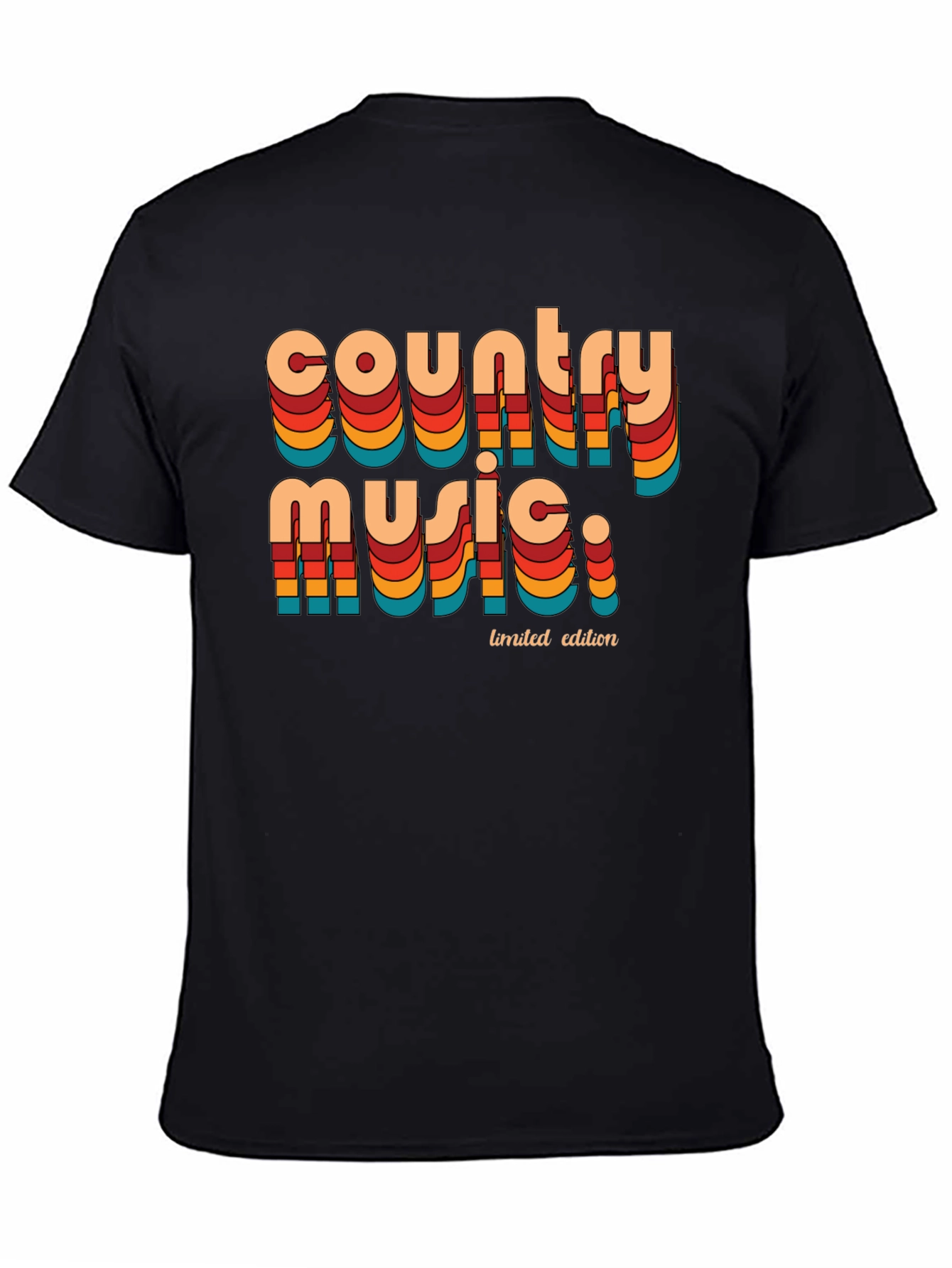 Country Music Limited Edition Retro Graphic T-Shirt