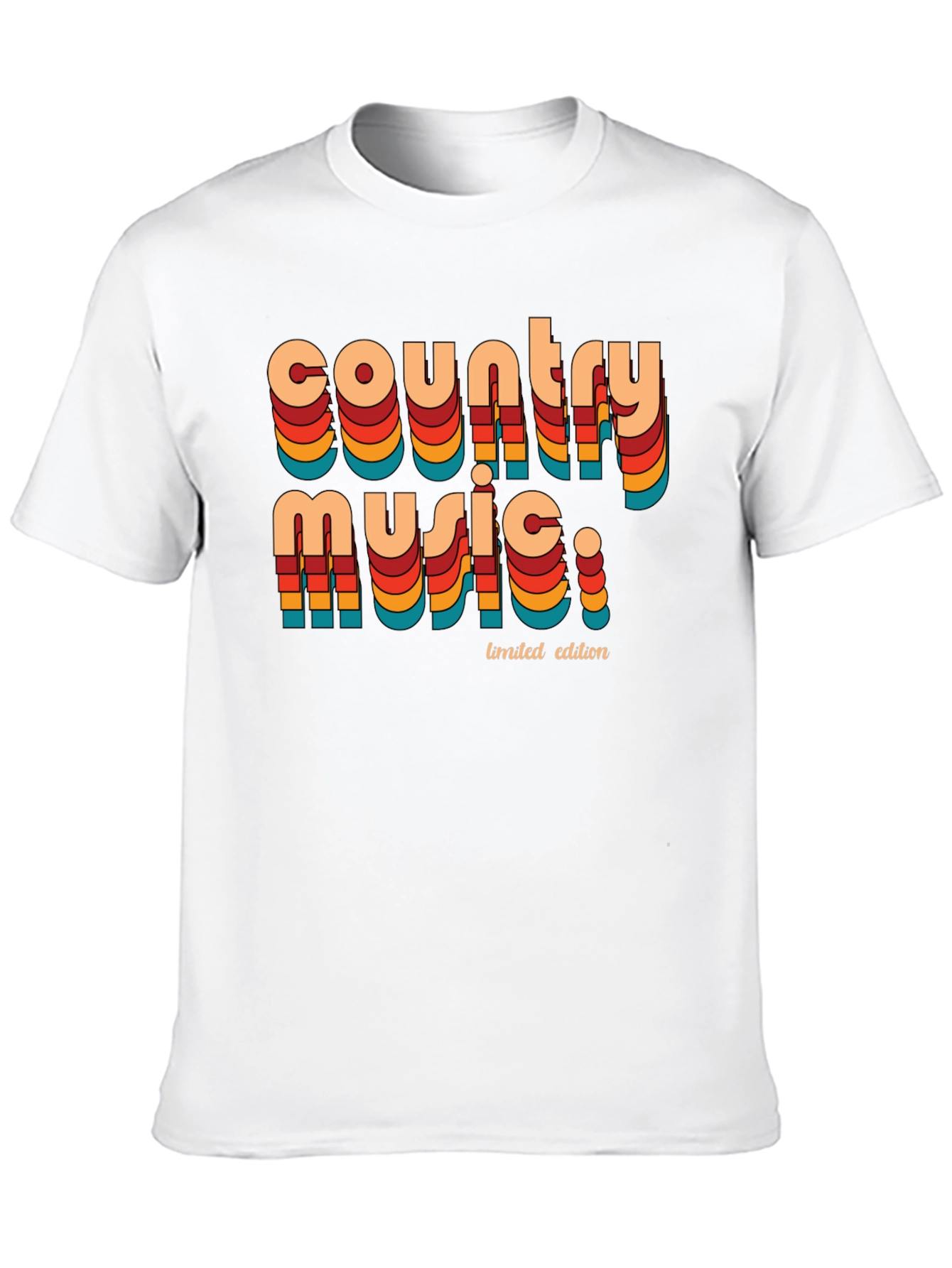Country Music Limited Edition Retro Graphic T-Shirt